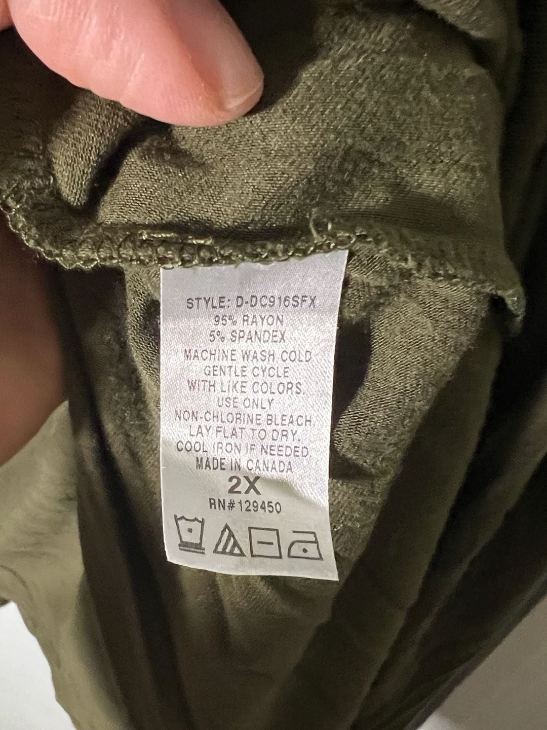 Brina & Em Olive Sleeveless Drop-Waist High-Low Jersey Tank Dress