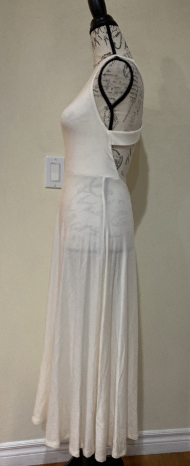 Aritzia Wilfred Medium Beach Cut Out Cross Open Back Dress Size S/P