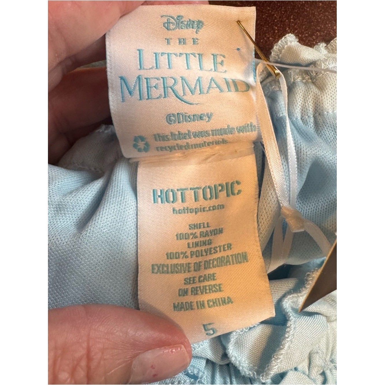 Hot Topic Her Universe The Little Mermaid Dress Size 5X