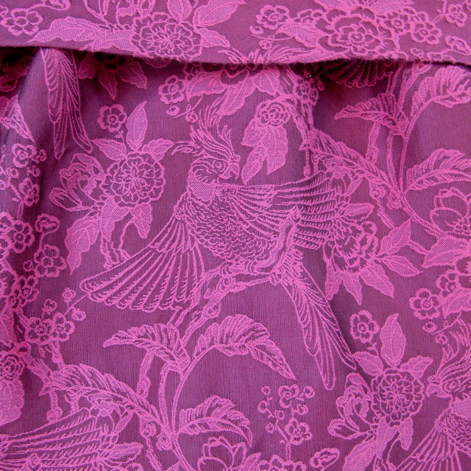 NEW $700 Scanlan Theodore Phoenix Weave Fushia Silk desingner mini dress US 2