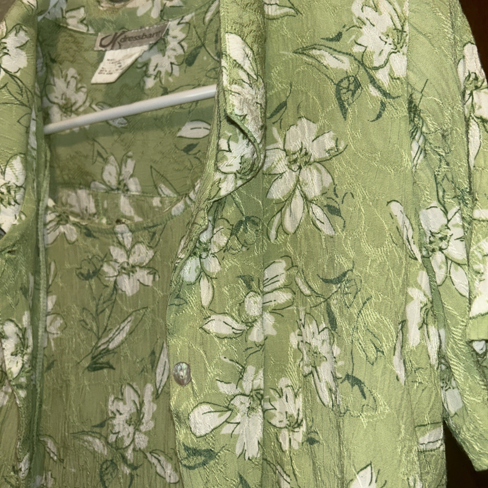 DressBarn 2-Pc Linen Dress & Jacket Sz 10 Maxi Tank Sheath Green