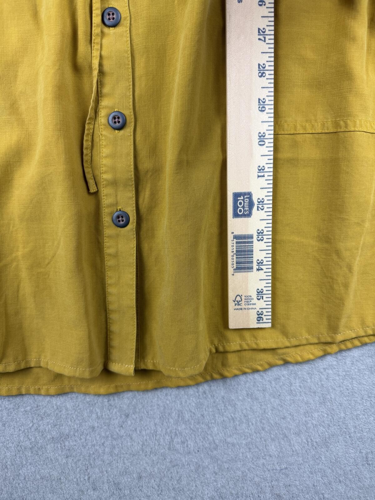 Sundance Golden Button-Up Shirtdress Med