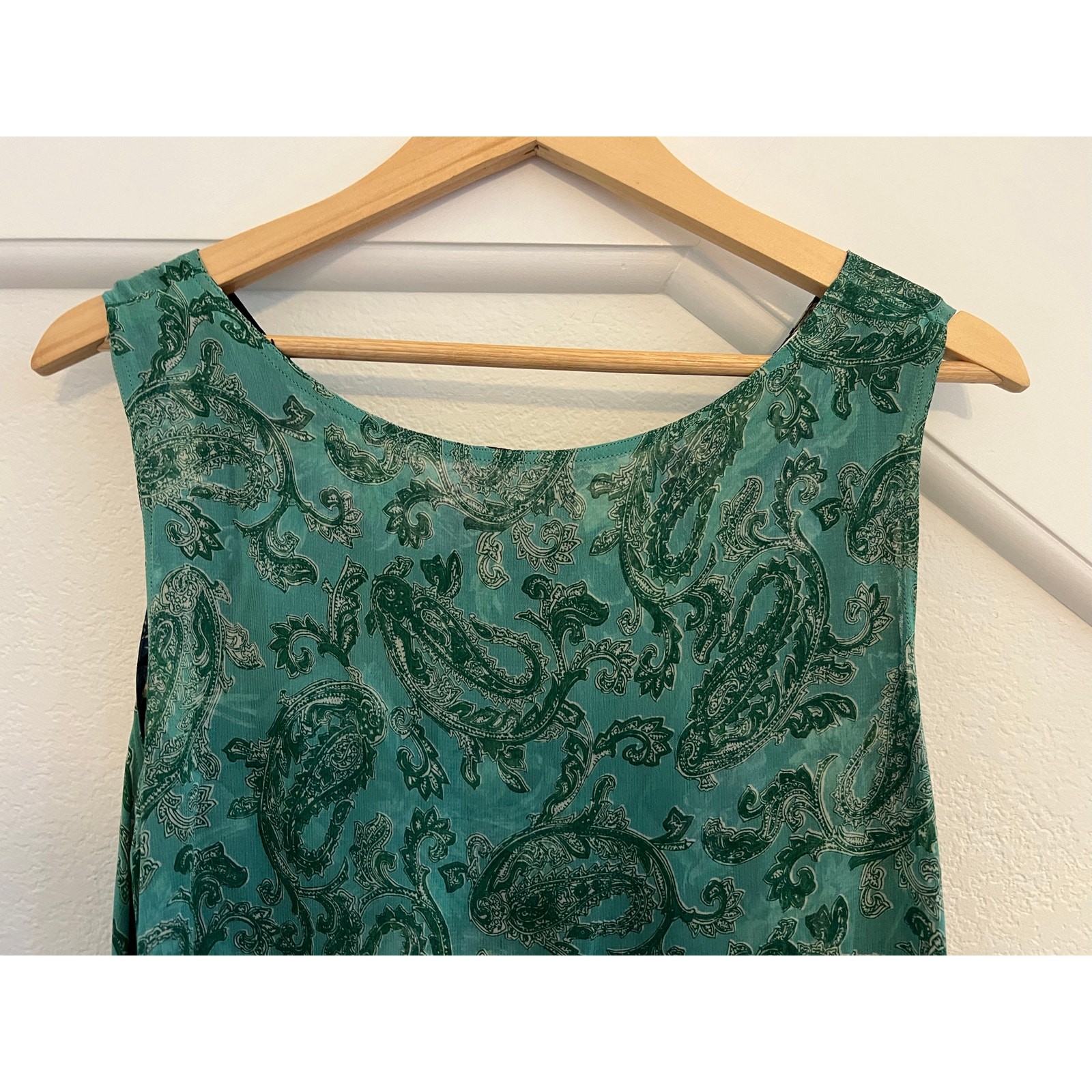 Sarah Arizona Reversible Floral Paisley Dress LRG Fairy Whimsigoth Fairy Grunge