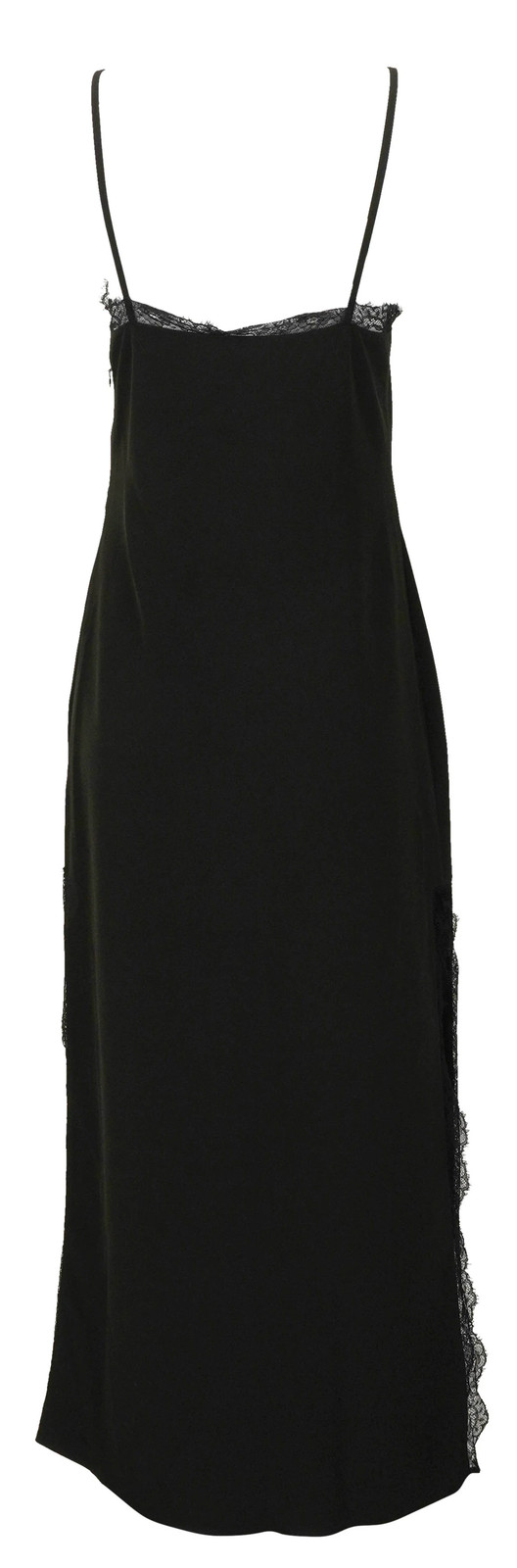Moschino Jeans Rose Printed Maxi Dress in Black