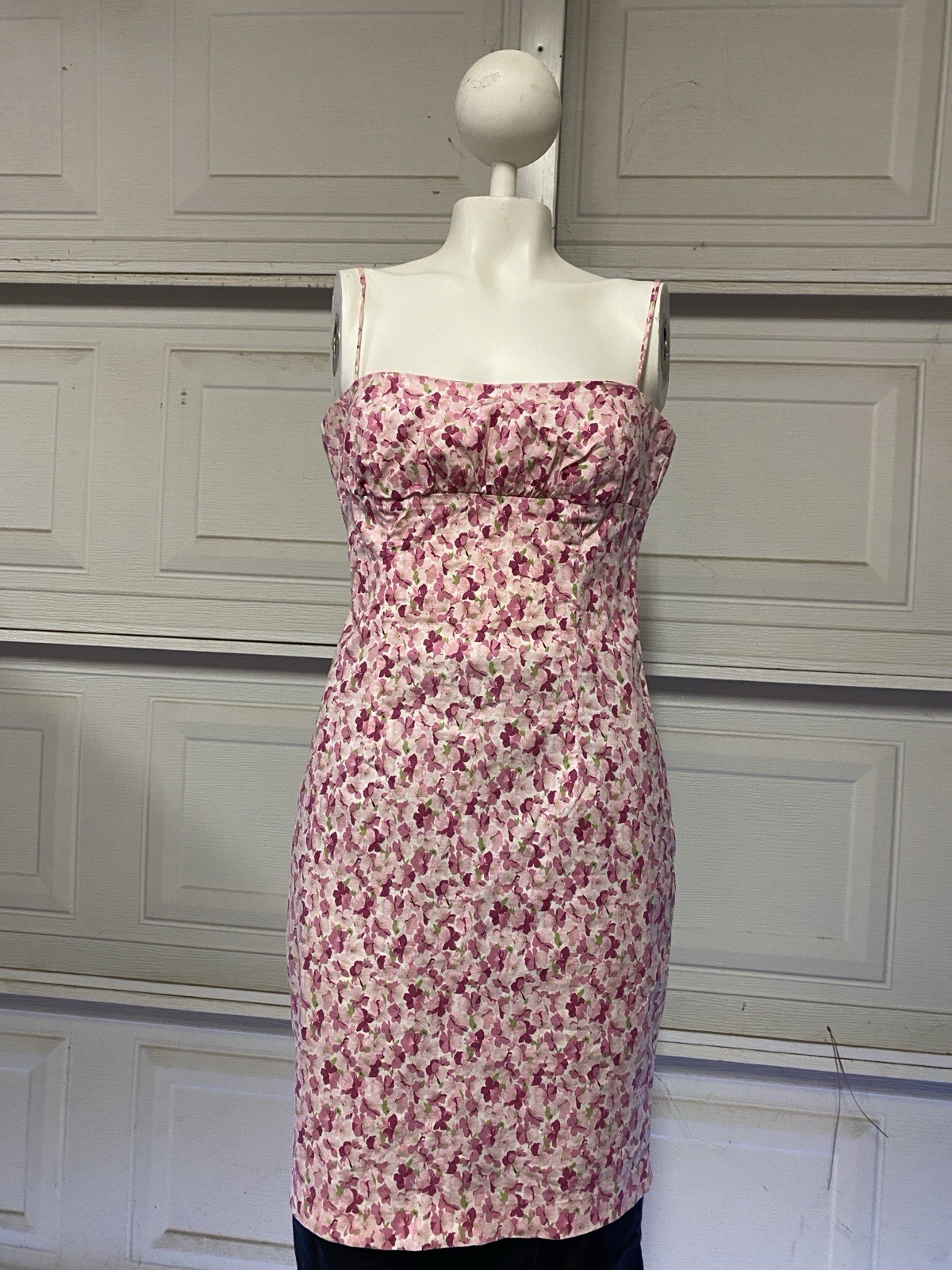 Y2K Moda International Pink Floral Dress Size 8