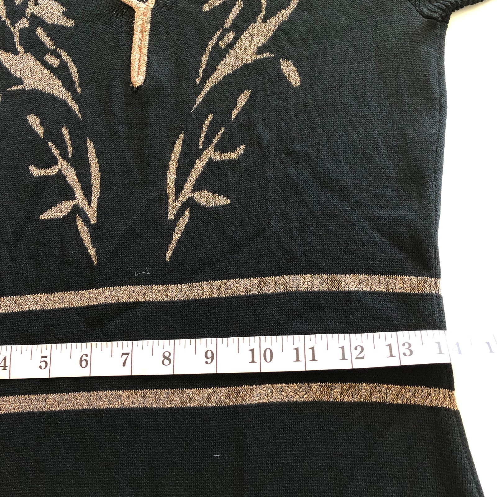 Eva Mendes Women’s Black Maxi Sweater Dress Size M Knit Stretch Formal Party