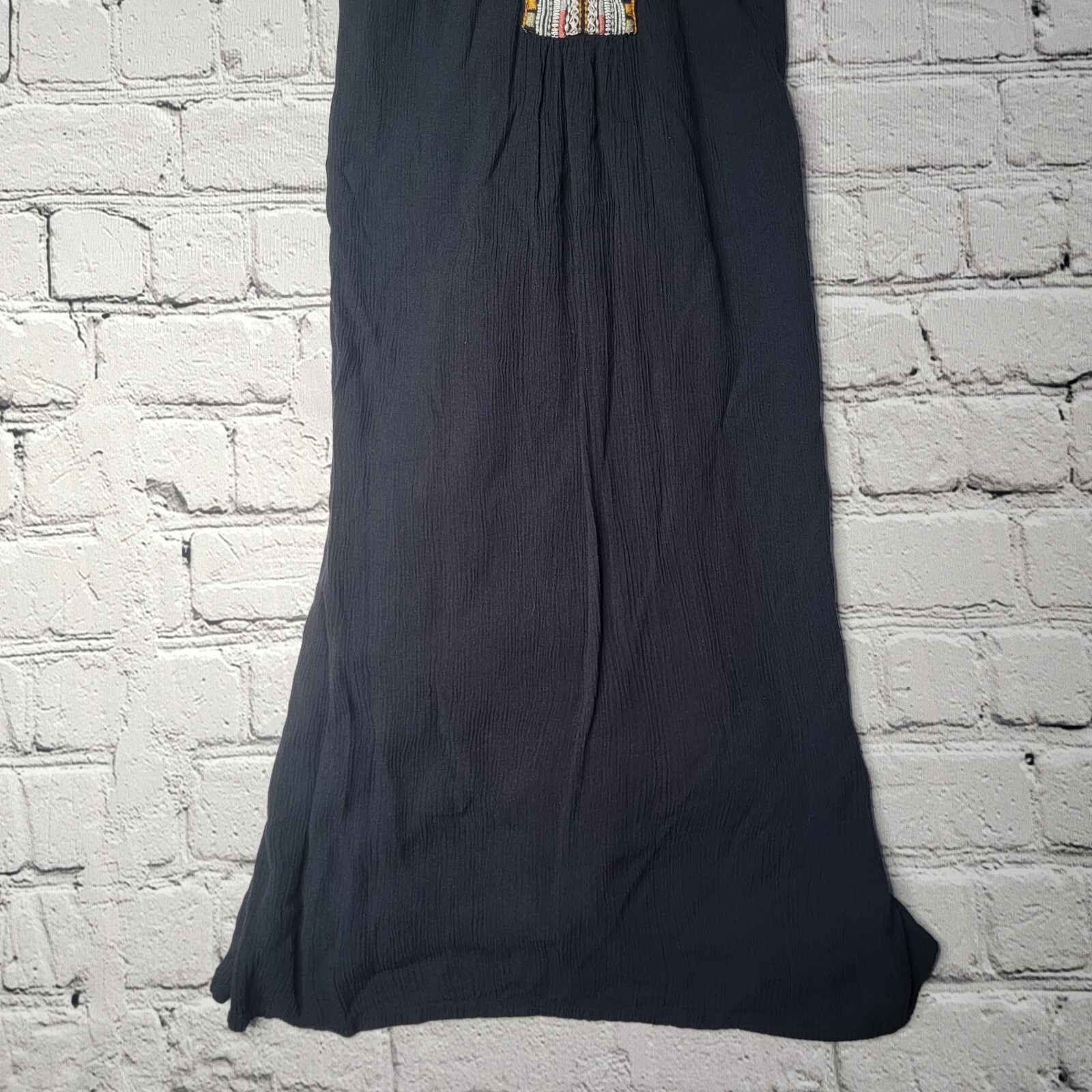 Bcbgeneration Embroidered Lace Up A-Line SunDress Size S