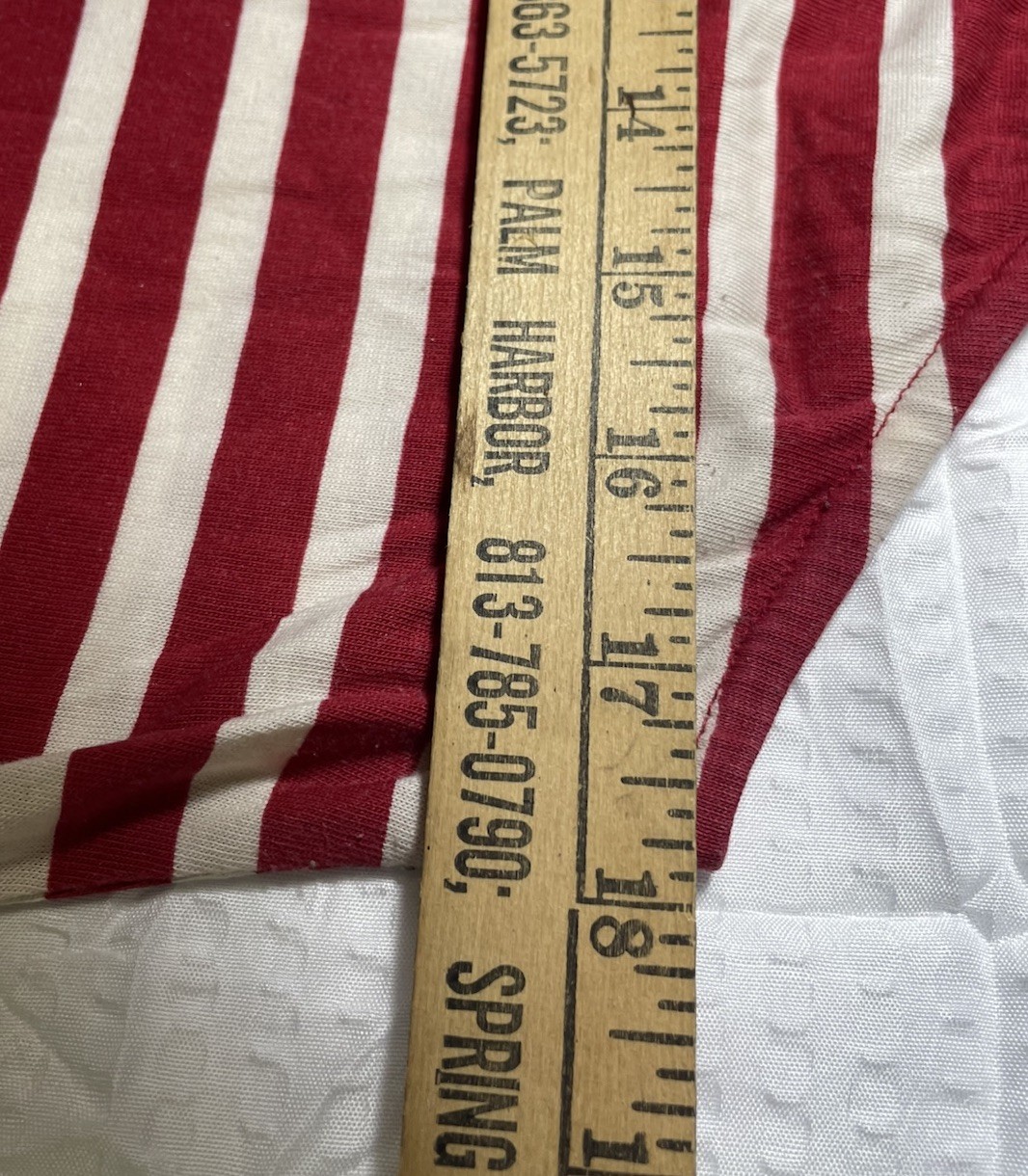 Gudrun Sjoden Small Made In Bulgaria Dress Red And White Striped Tank Dress