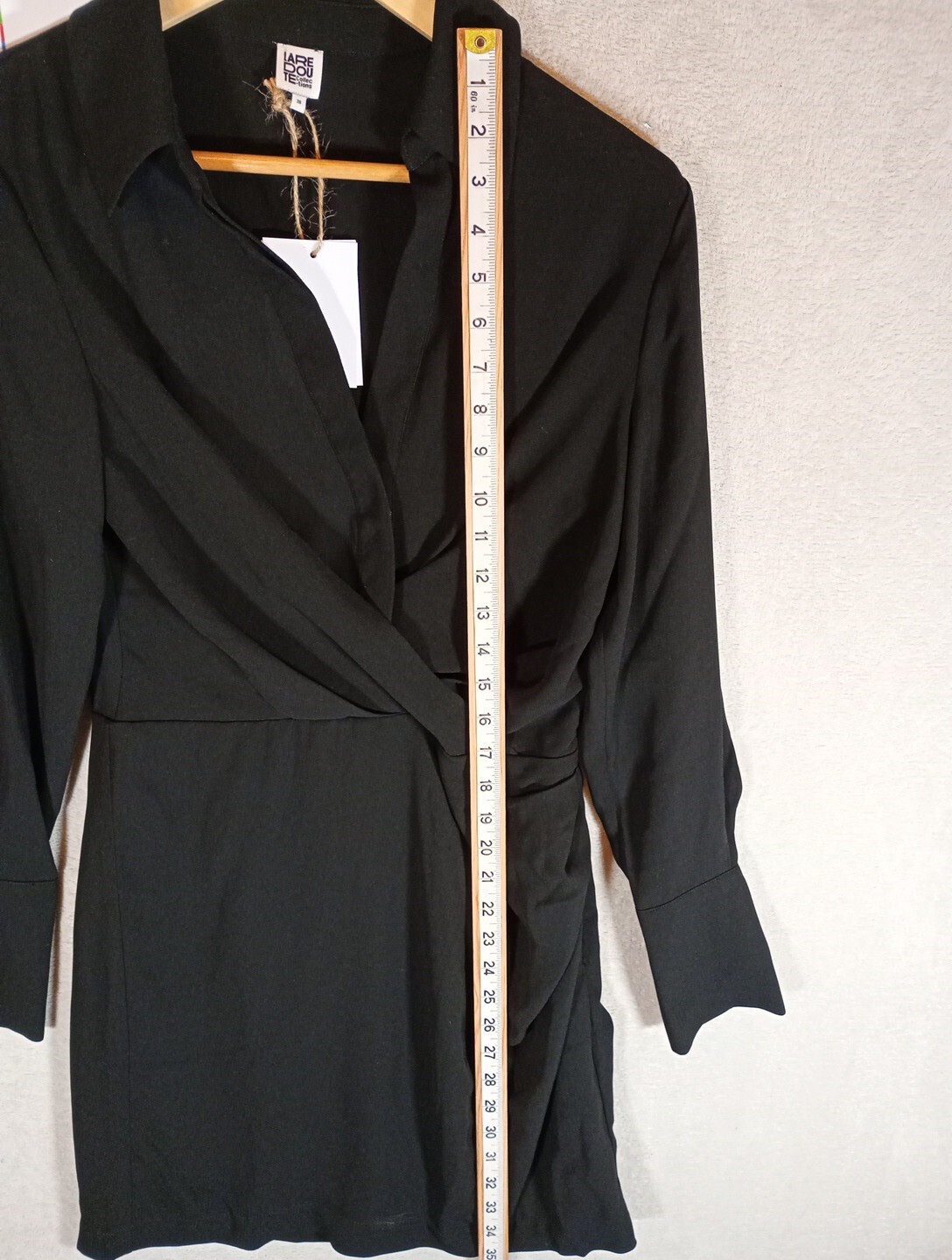 La Redoute Collection Dress Womens Eu 38 UK 8 Black Brand New Smart/Casual Work