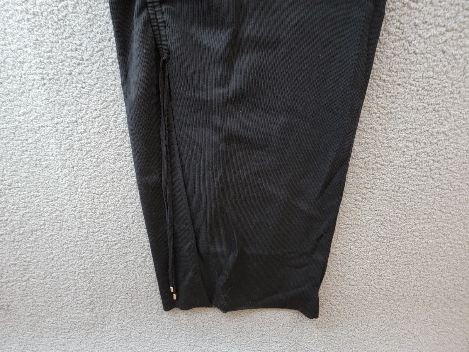 MICHAEL Michael Kors Sleeveless Wool Blend Midi Dress Women’s XL Black Pullover