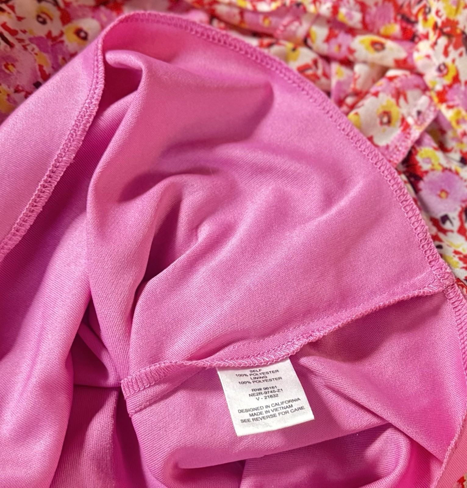 🌺 Gypsies & Moondust 🌸 Sleeveless Pink Floral Summer Dress SZ M Lined