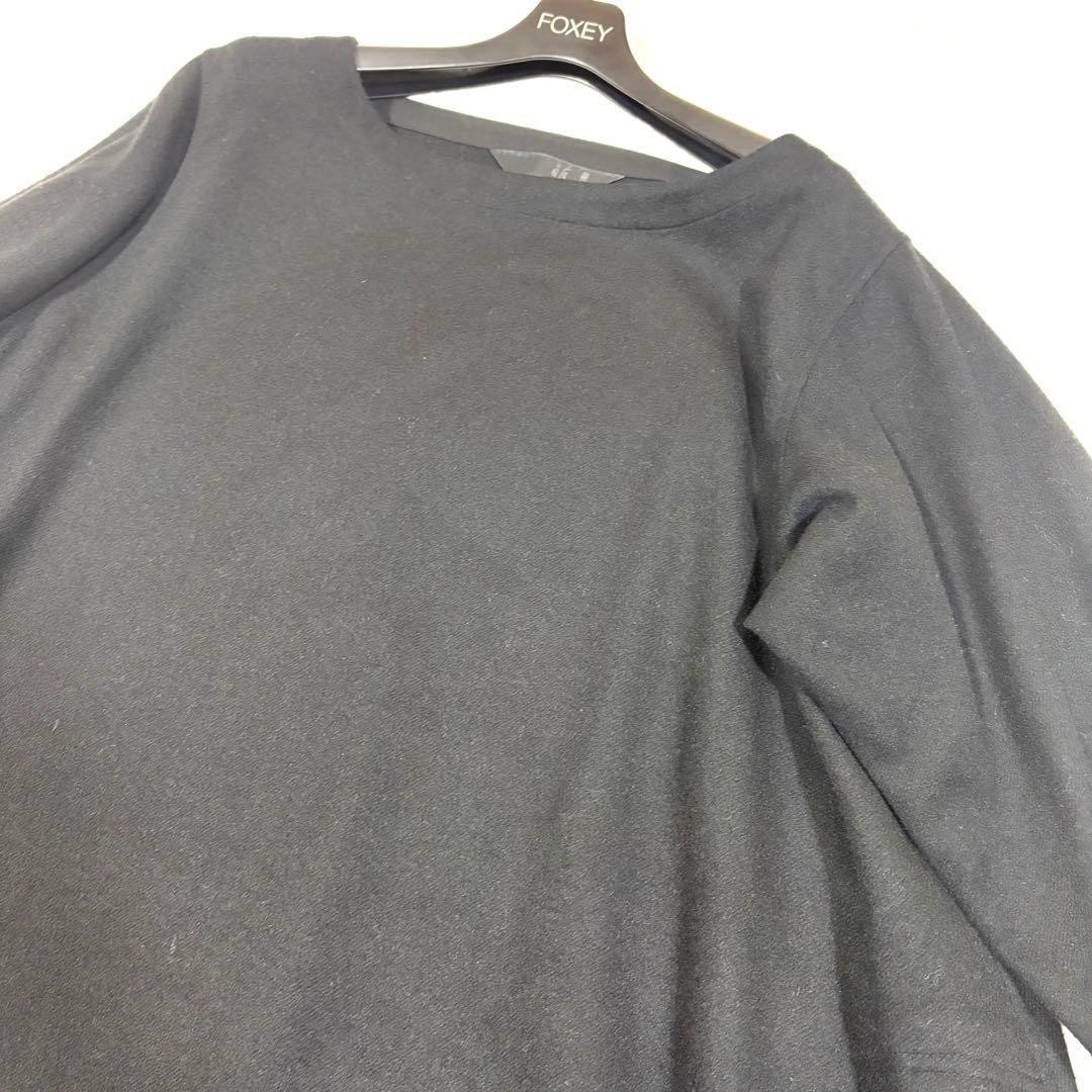 Moe Moyuru Oversized Dress Wool Long Sleeve
