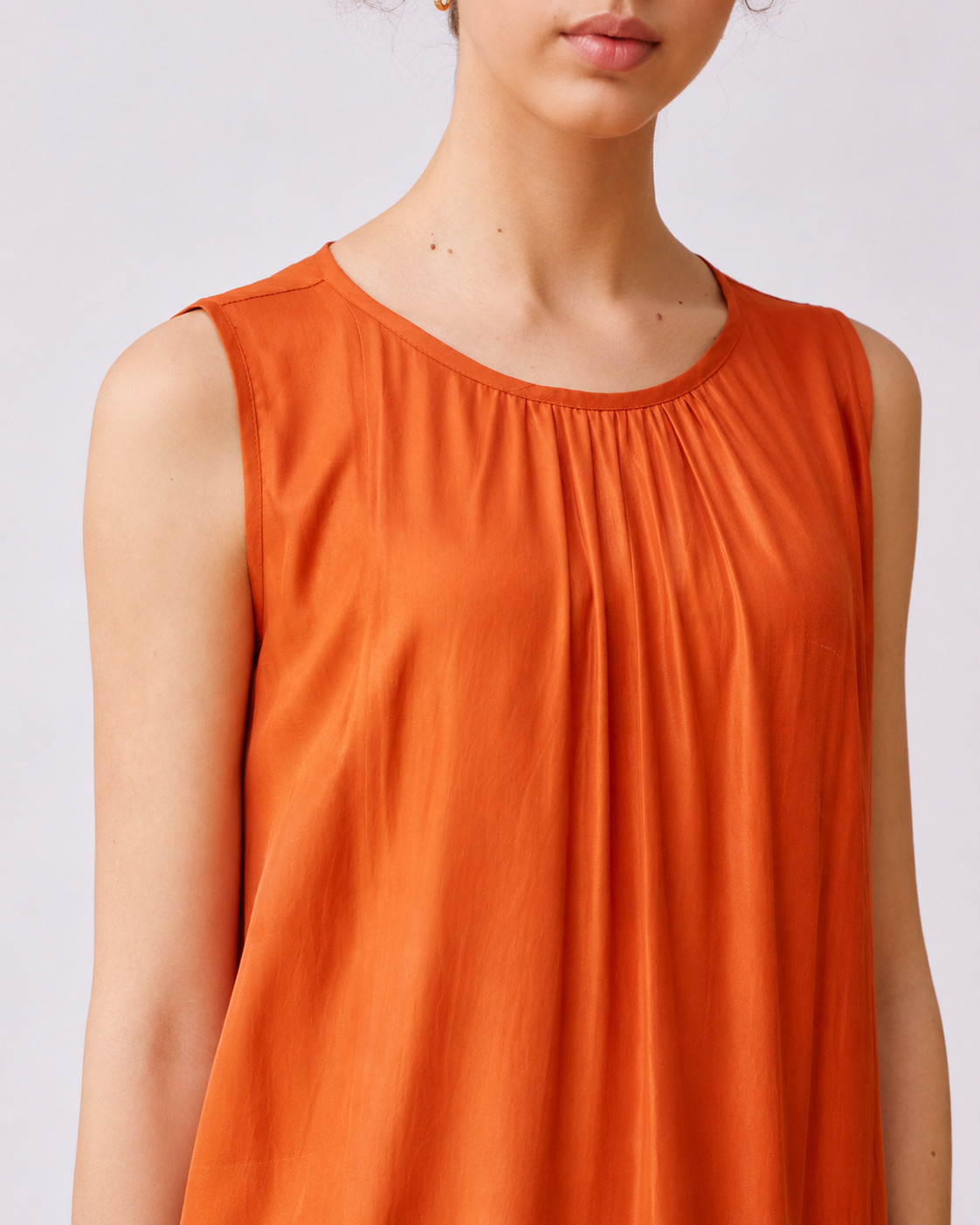 Asymmetrical Dress With Ruffles
