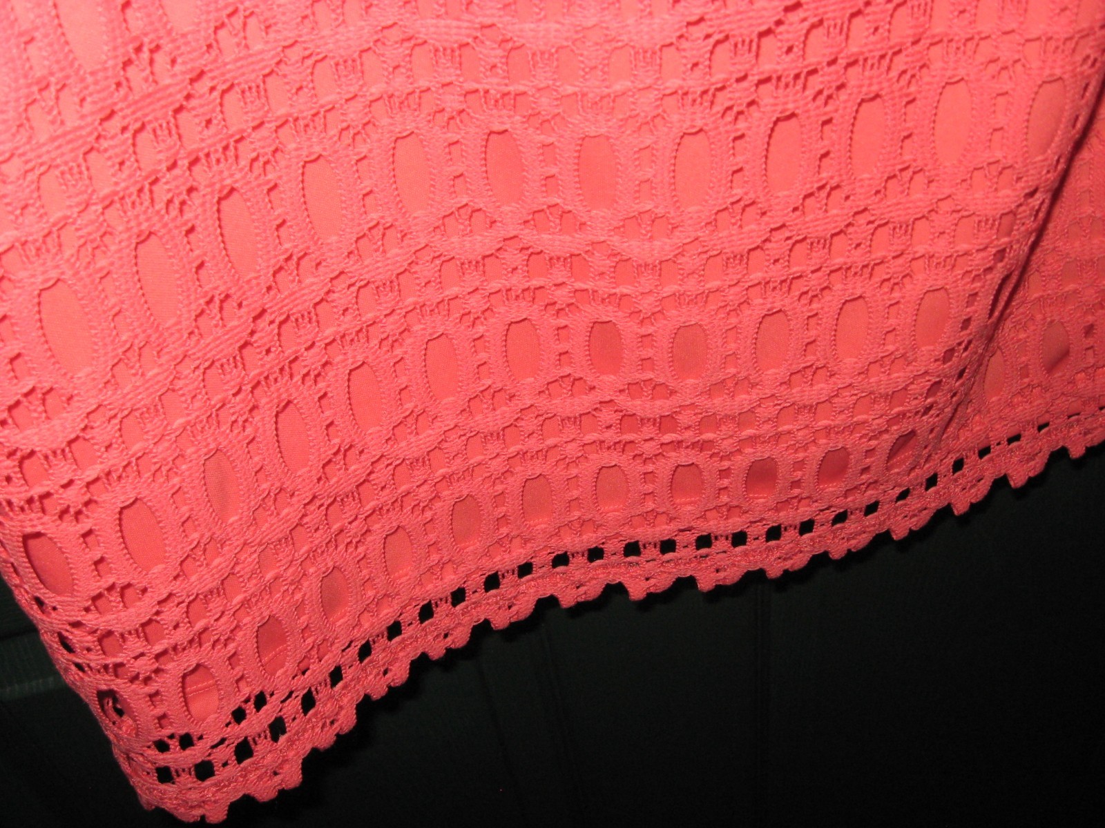 WOMENS DRESS SIZE 22W 1X 2X XL ORANGE EYELET SPRING/SUMMER WEDDING RET.$78.00