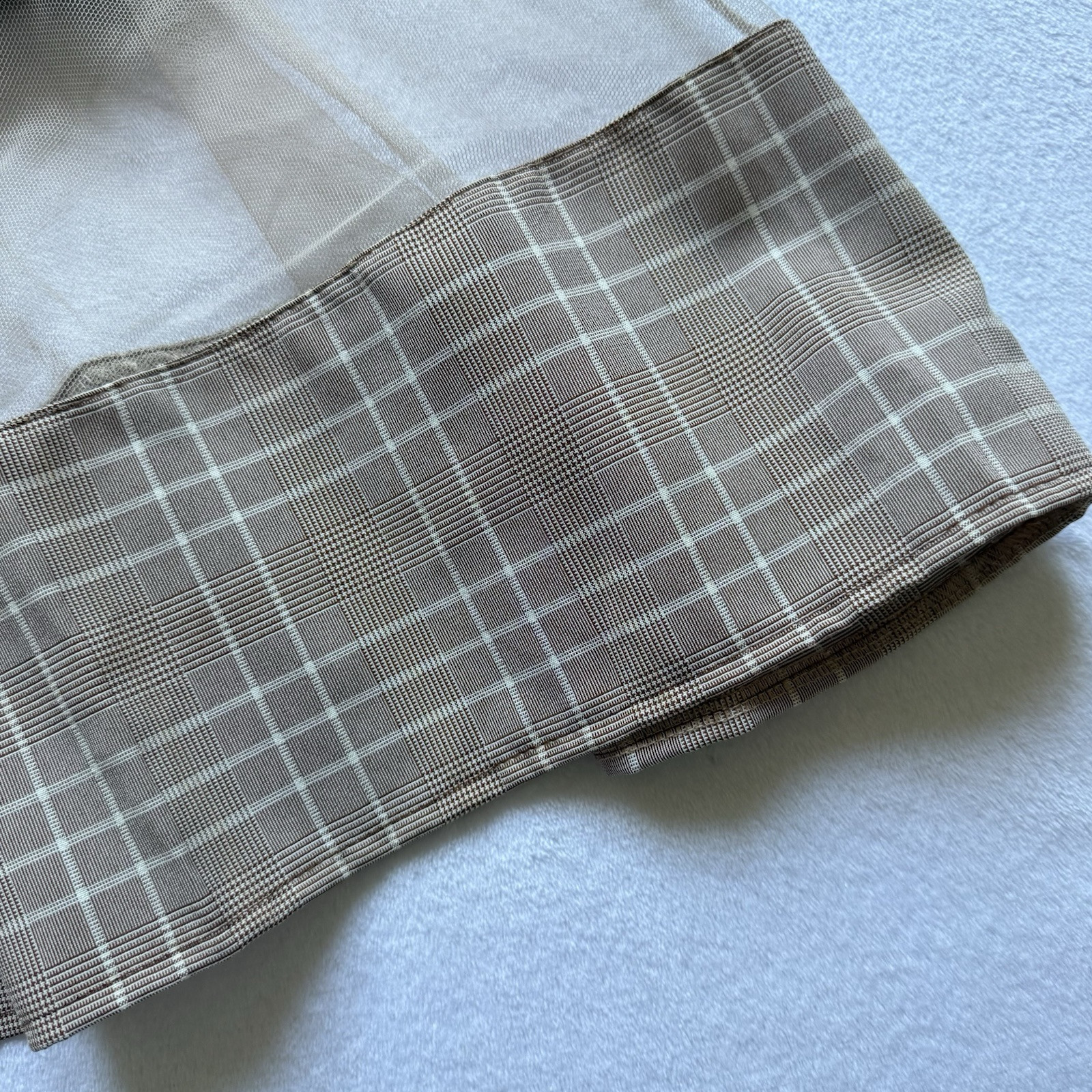 VTG Bespoke Handmade Unlabeled Dress S Cottagecore Prairie Trad 60s Layer Flare