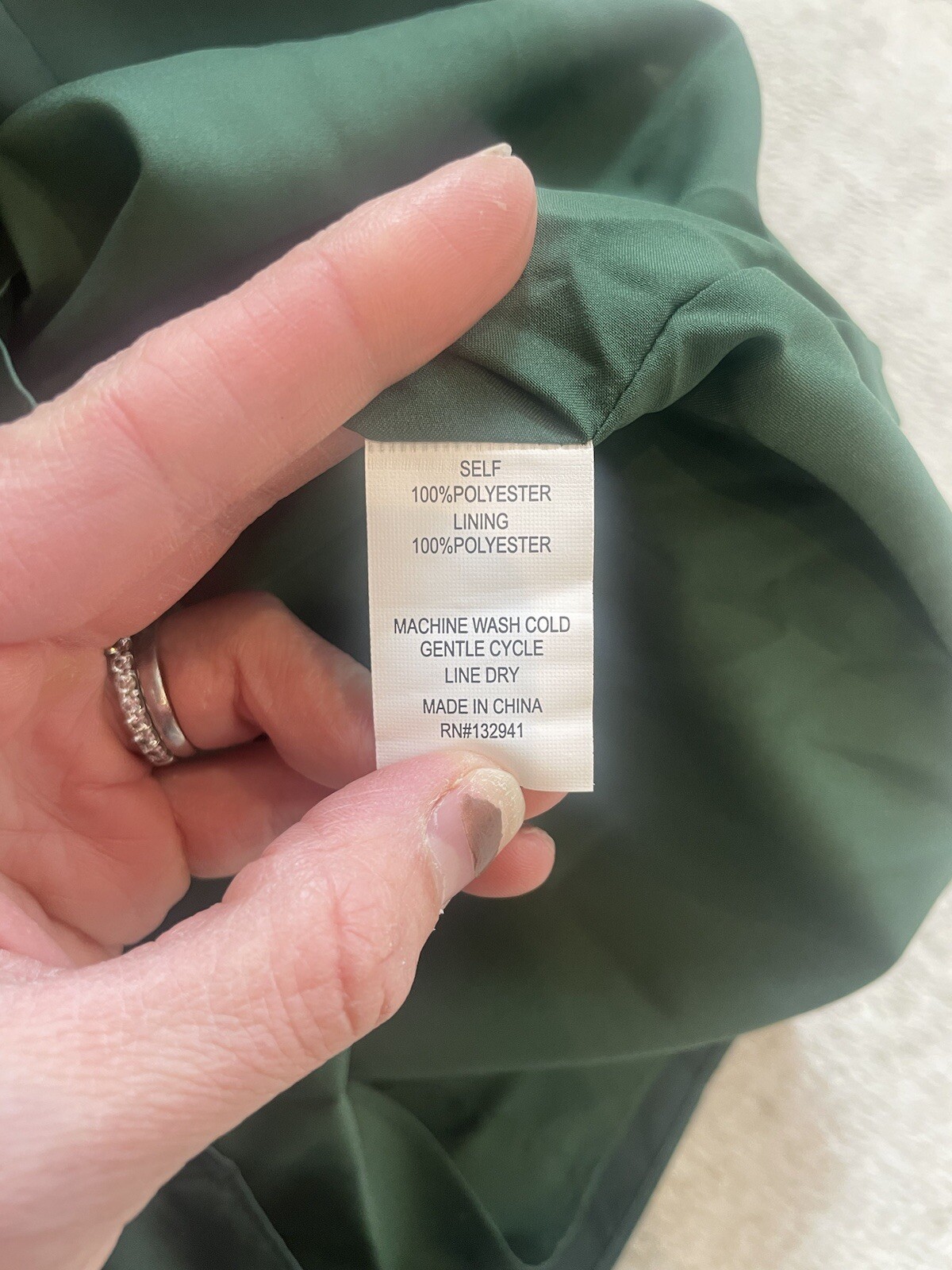NWOT Amanda Uprichard Laconia Mini Dress In Cypress Green XS Flattering Ruching