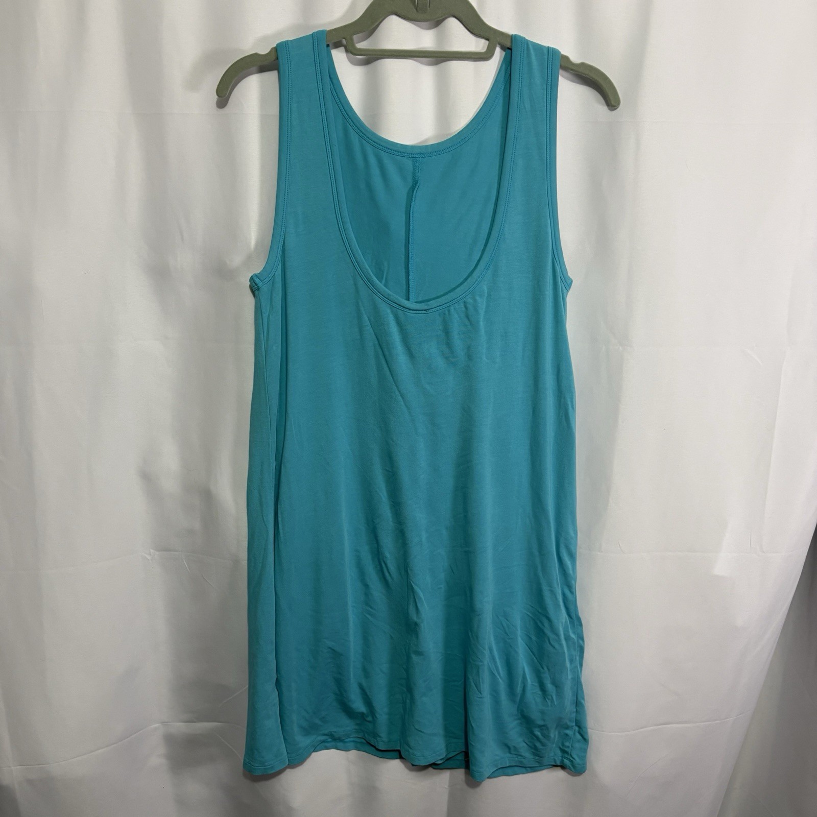 NWT Bobi Los Angeles Small Skort Tank Dress Mermaid Blue