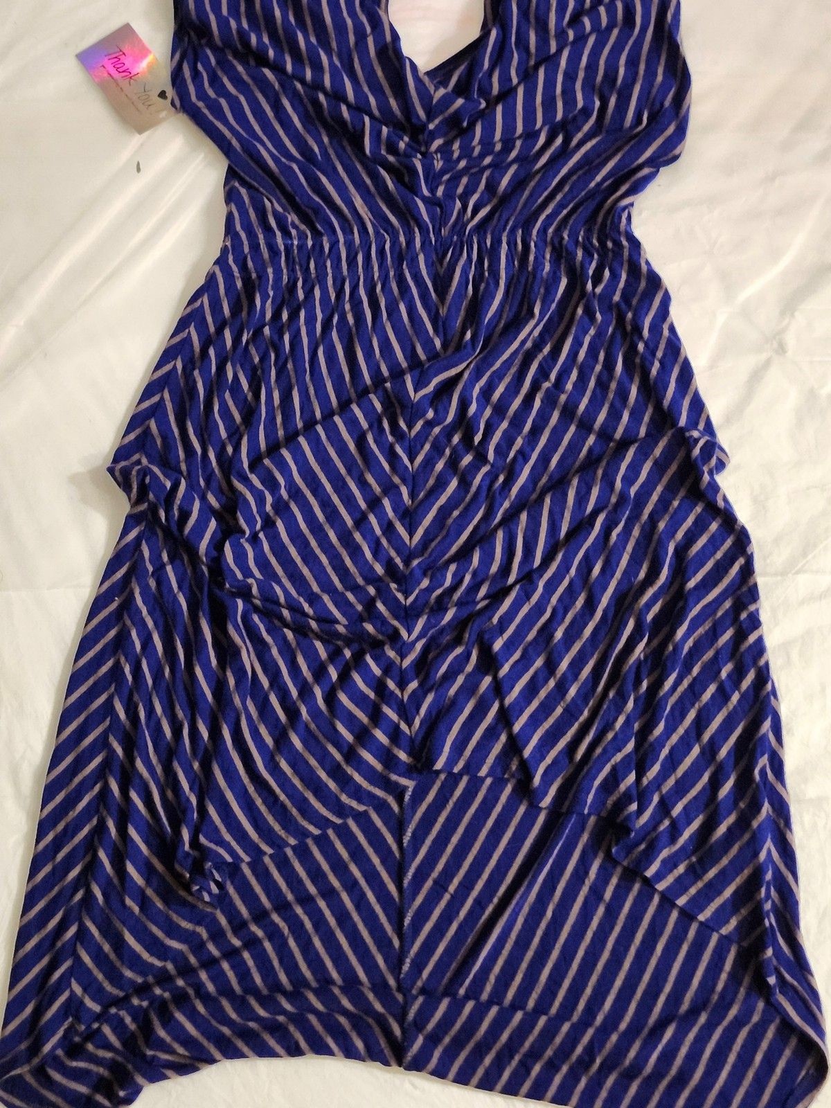 Mossimo Blue & Gray Striped Dress – Size S/P. #H