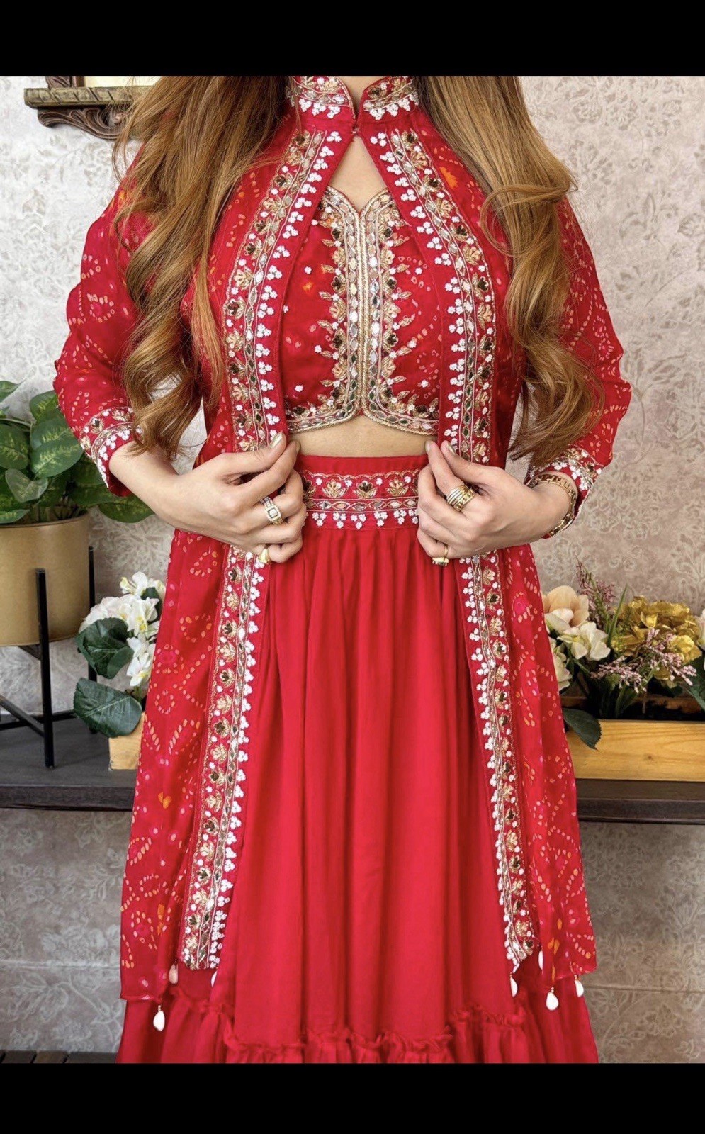 Beautiful Henna Dress (3pcs)