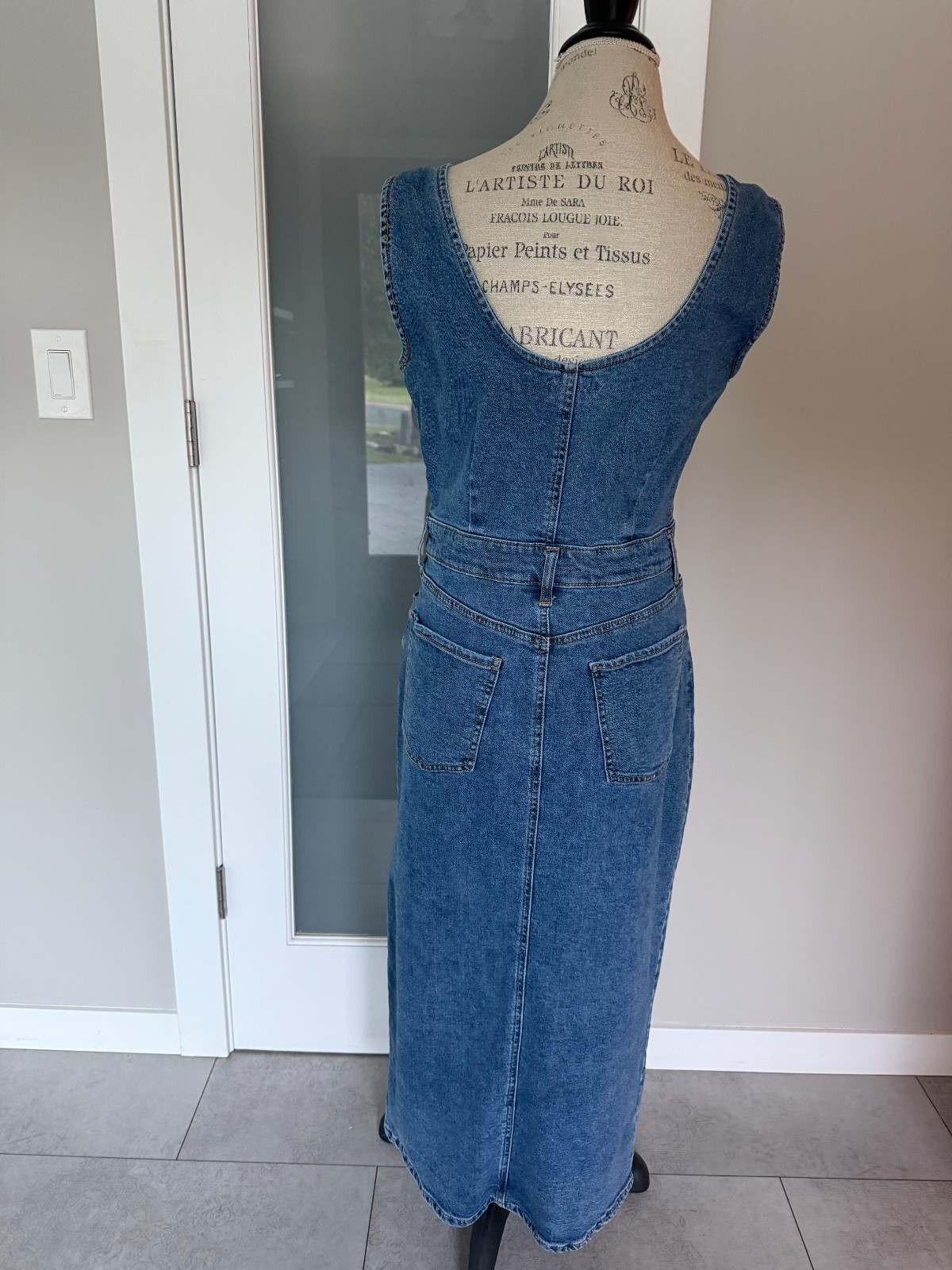 Regeneration by Celebrity Pink Womens Sexy Denim Pencil Jumper Dress Size L