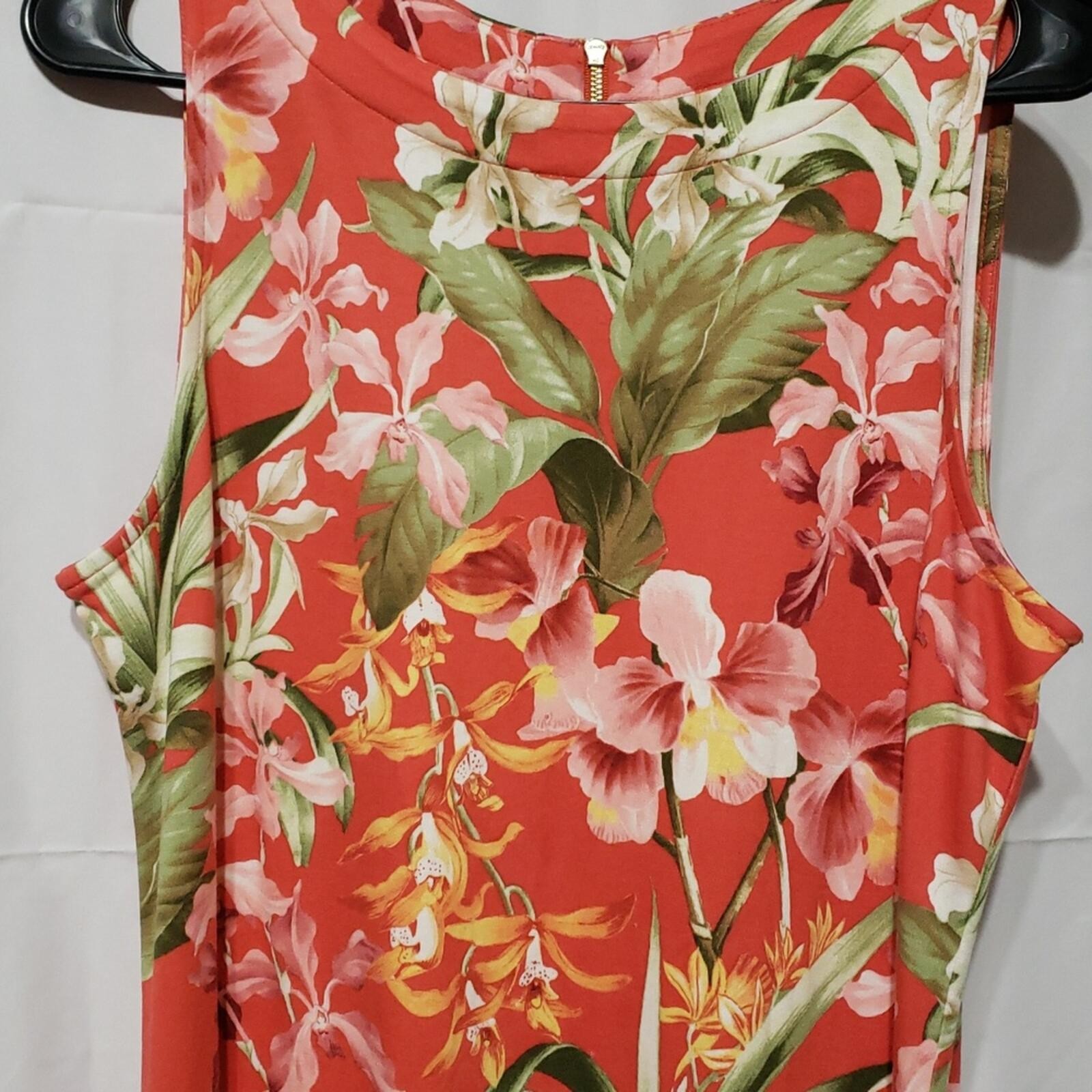 Tommy Bahama Darcy Orchid Bay Shift Dress Size: L