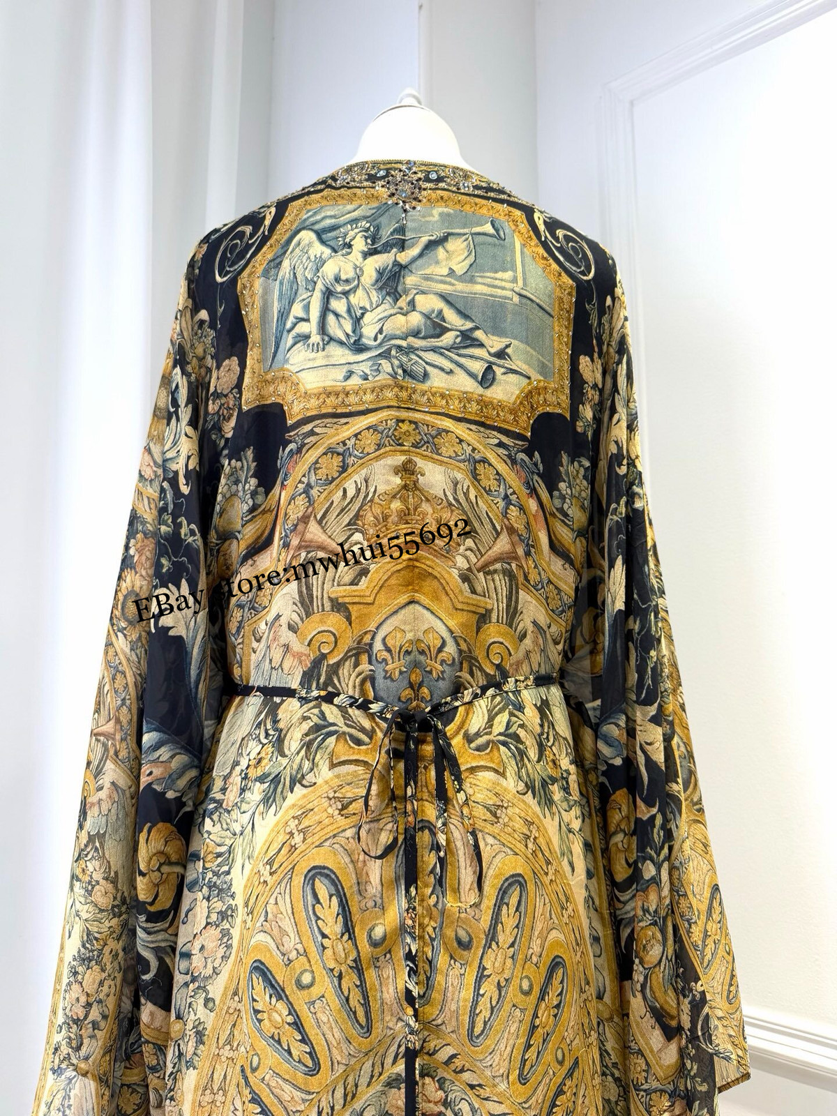 CAMILLA 2026 Maxi Dresses Elegant Temperament Holiday Retro Print Dress