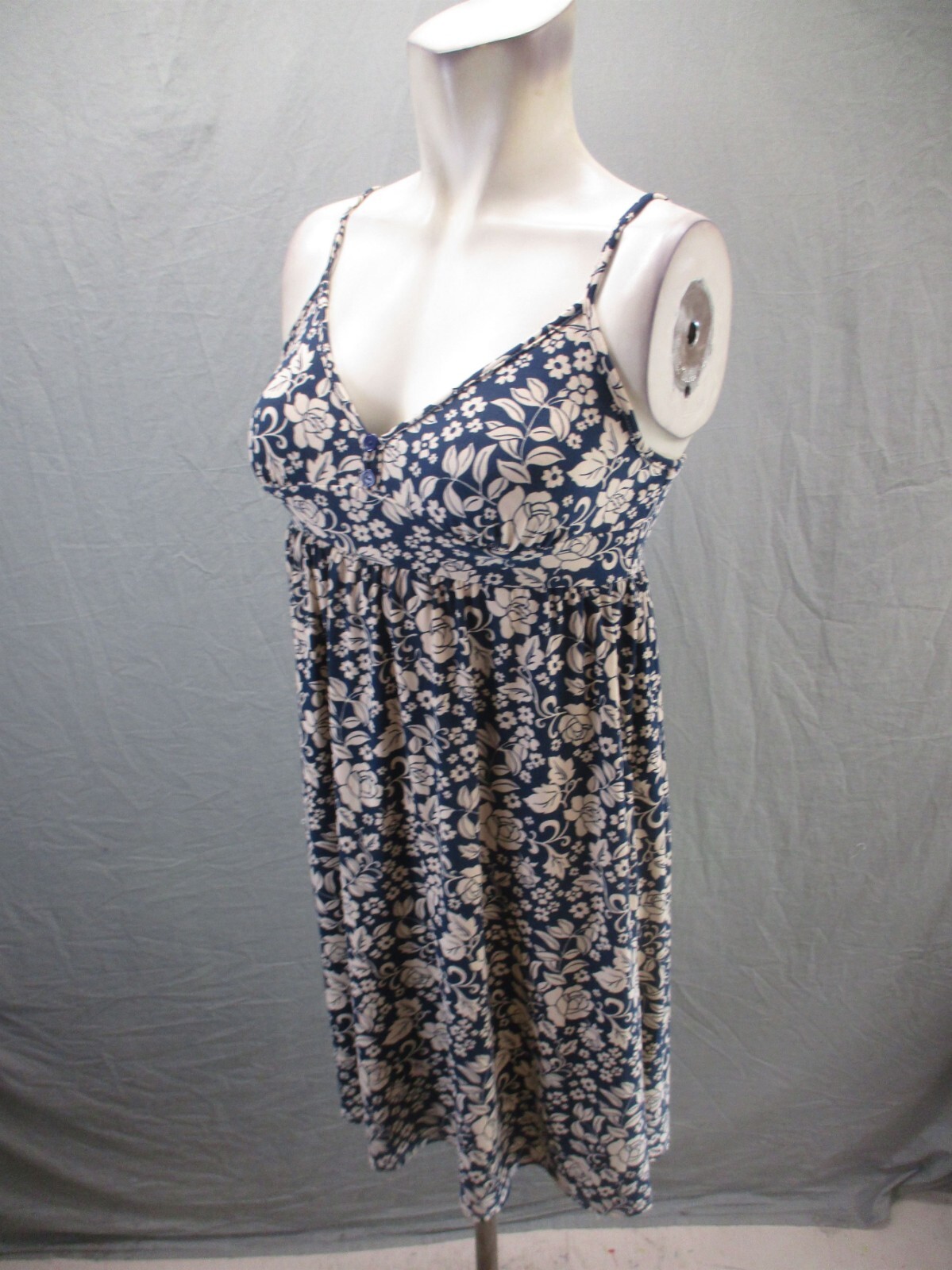 MOSSIMO Size S Womens Multicolor Floral Open Back Short Flowy Cami Sundress 471