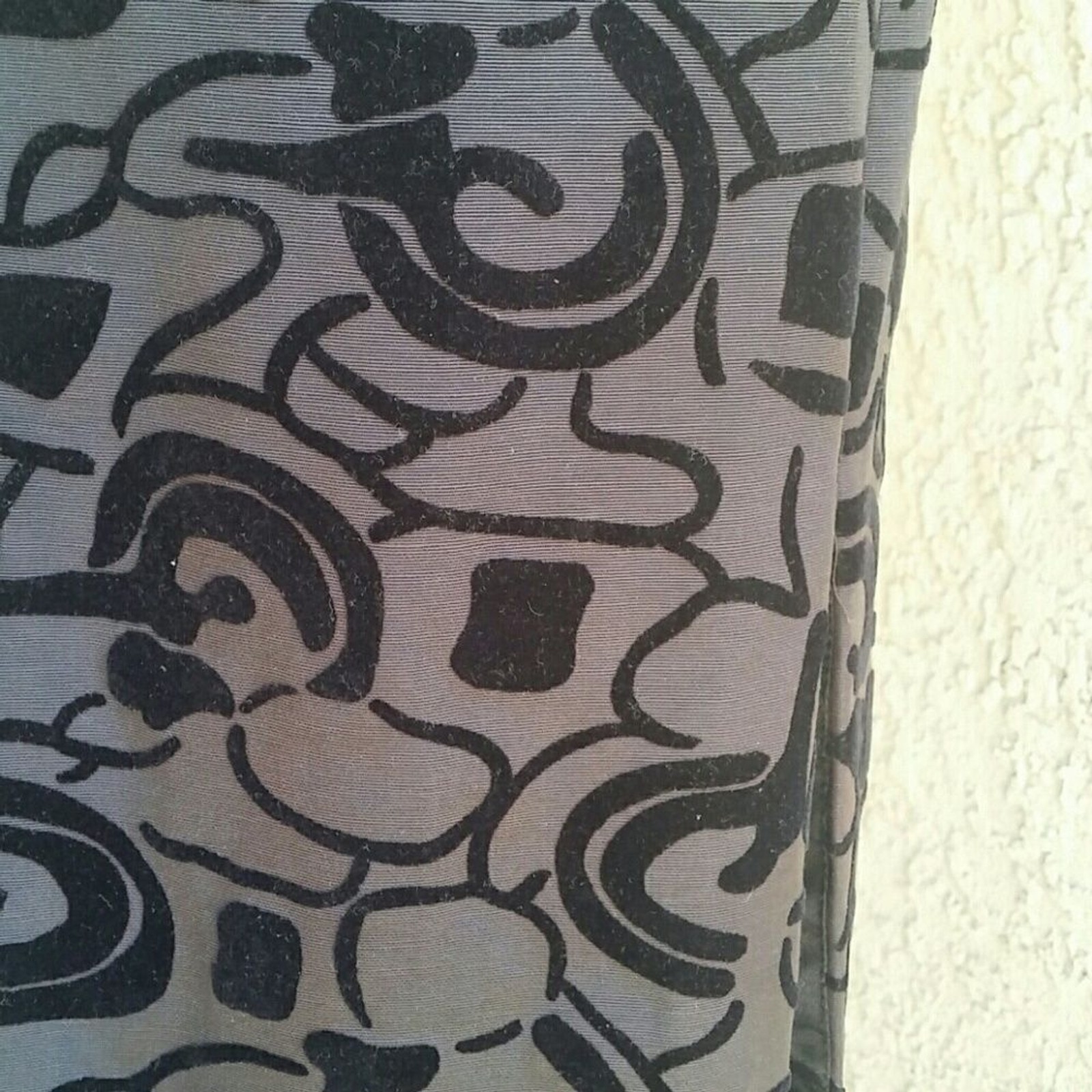 Vintage ‘Barbie Doll’ Black & White Gown Button & Bow Detail