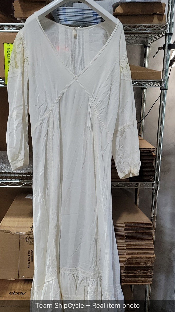 Sample Spell the Gypsy Collective White Wildflower Maxi Dress Sz S No S G2U