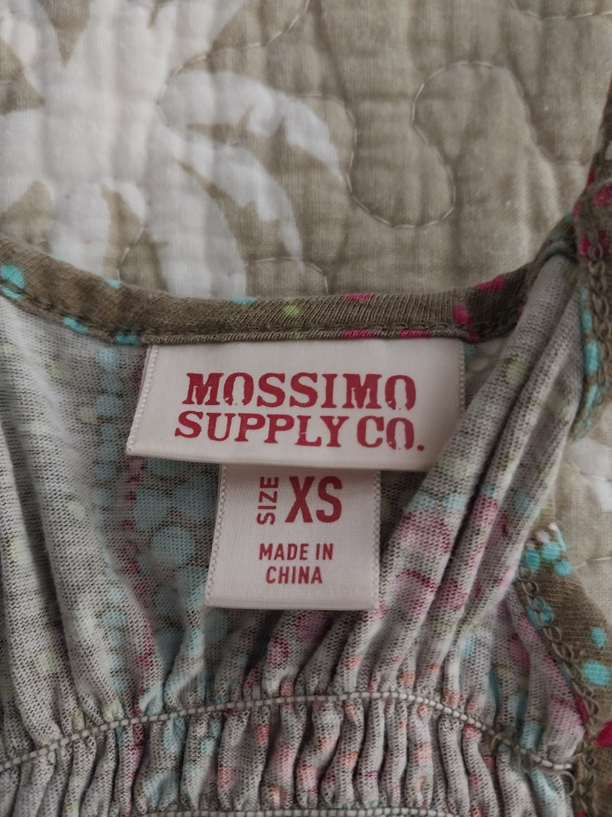 Mossimo Supply Co Colorful Spagetti Strap Sun Dress Women’s XS