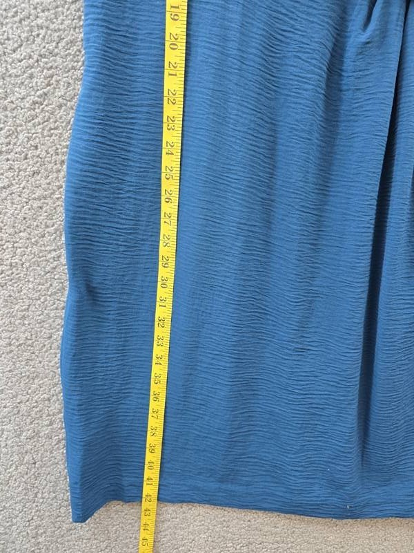 Calvin Klein Sleeveless Wrap V-Neck Sheath Dress Women’s 14 Cypress Pullover