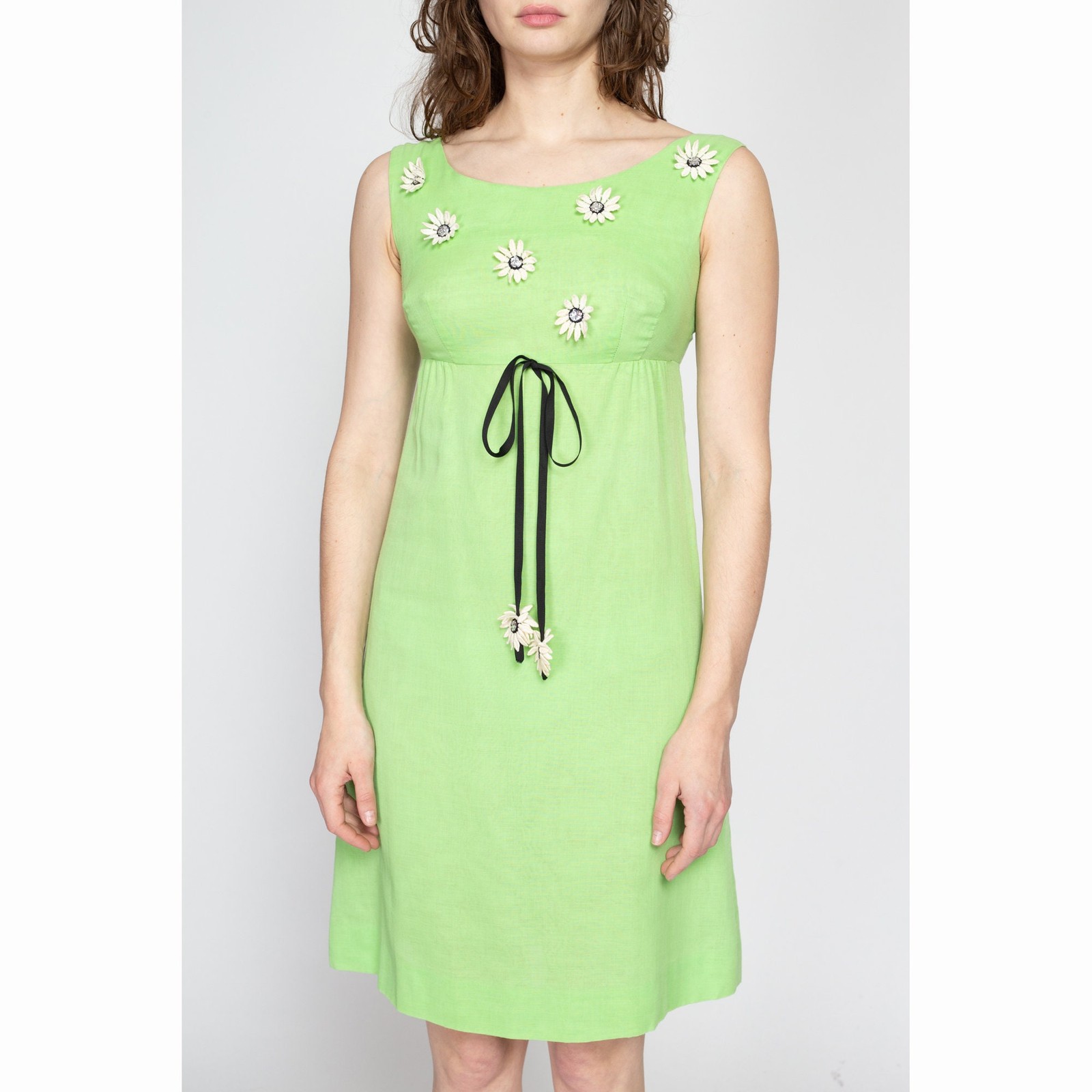 Vintage 60s Jody California Daisy Mini Dress – Small
