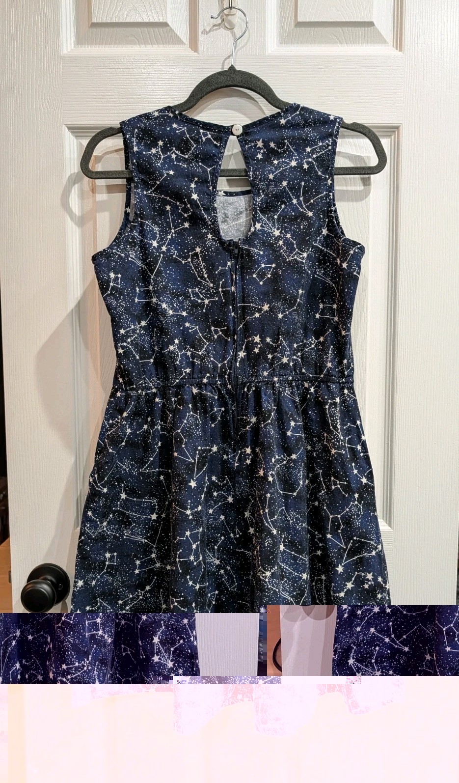 Retrolicious Constellation Celestial Dress Large Stars Galaxy Retro USA Glows!