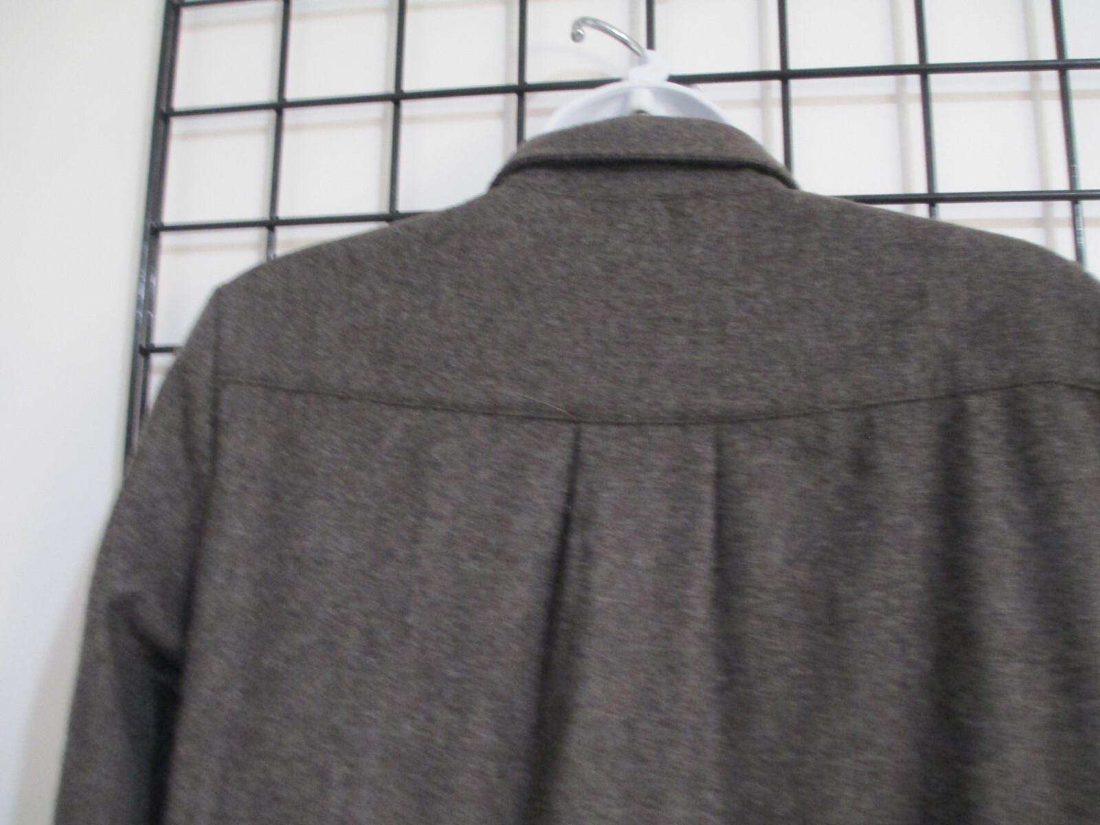 NUTHATCH /MAINE 🌸 SIZE P / 0 / 2 / 38″ BUST==BROWN /WOOL BLEND / SHIFT DRESS