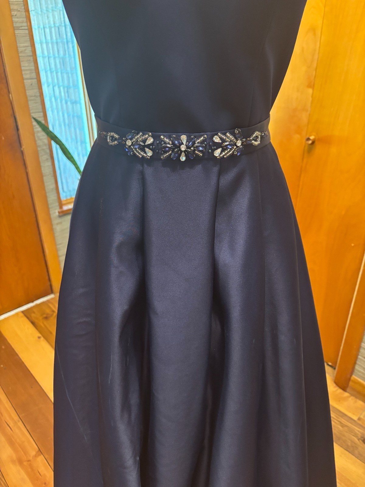Dancing Queen Navy Blue Formal Evening Gown Excellent/Small