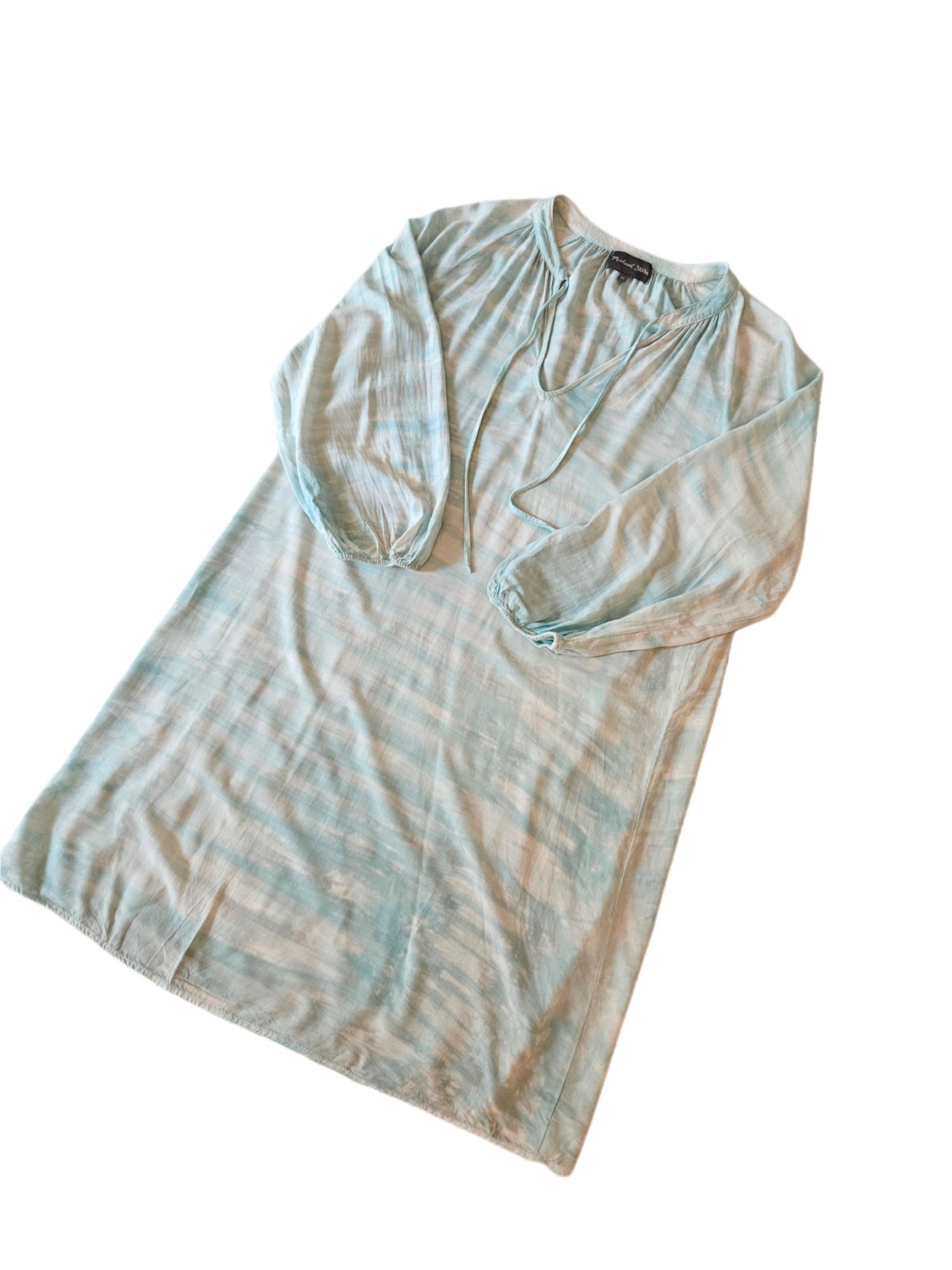 Michael Stars Tie-Dye Rayon Tunic Dress/Beach Cover-Up – Size Medium Style 3013