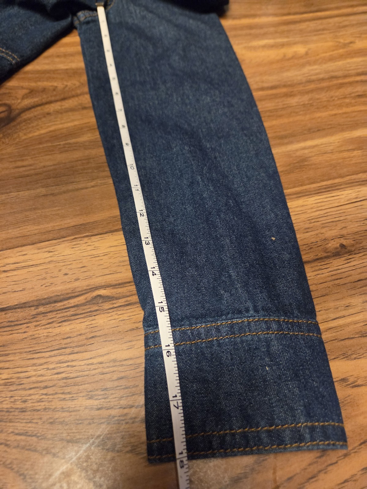Frye Longsleave Jean Dress, Dark Wash, Size XS, New
