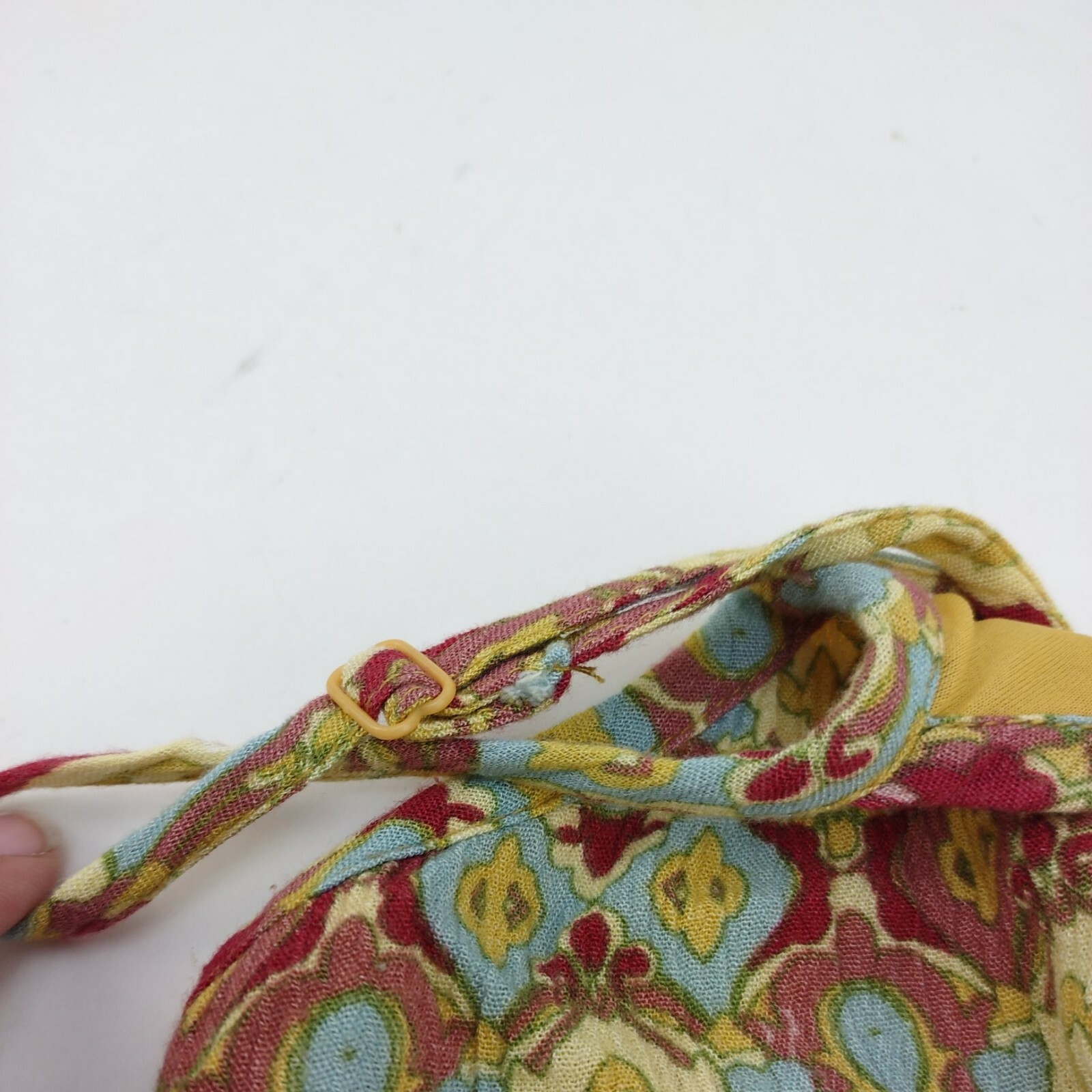 Mile Gabrielle Womens Sleeveless Floral Stretchy Dress Multicolor Size Med Used
