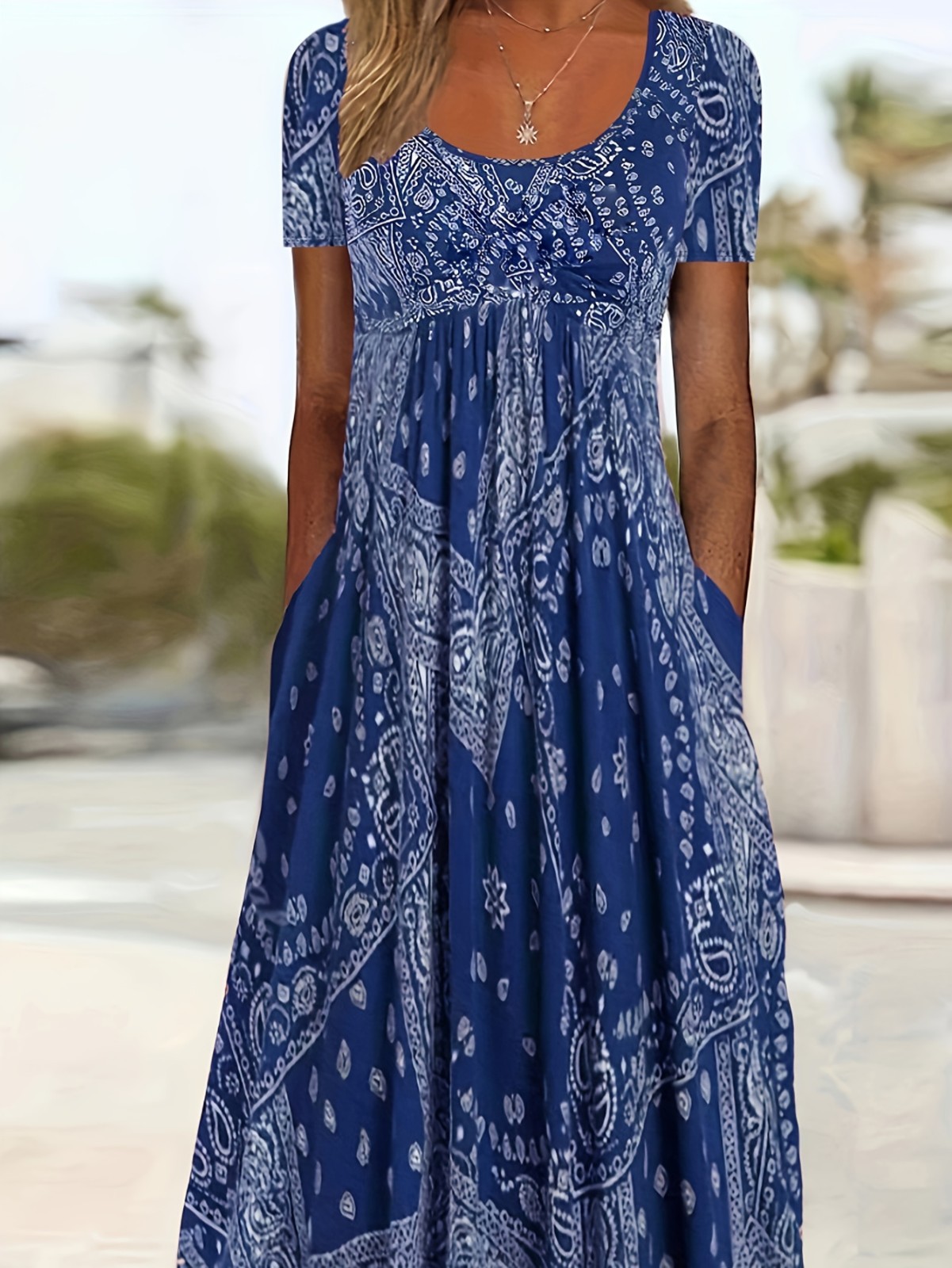 Floral Plus Size Maxi Dress
