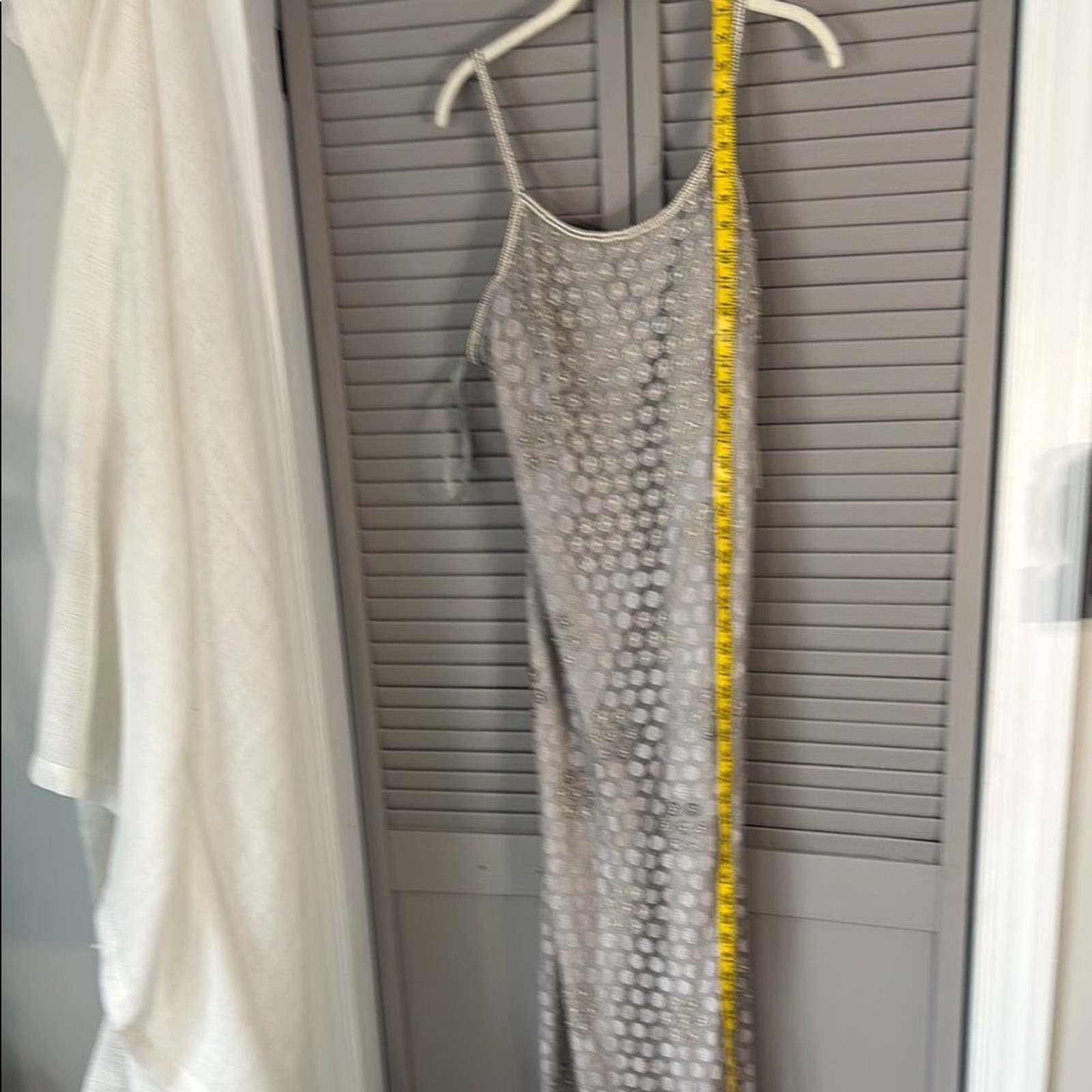 U&I Elegant Gray Dress NWT Size: M