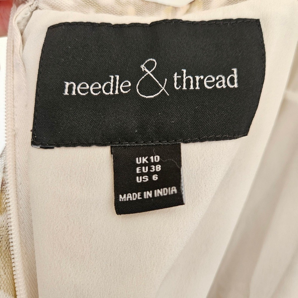 Needle & Thread Andromeda Embellished Maxi-Dress Size 6