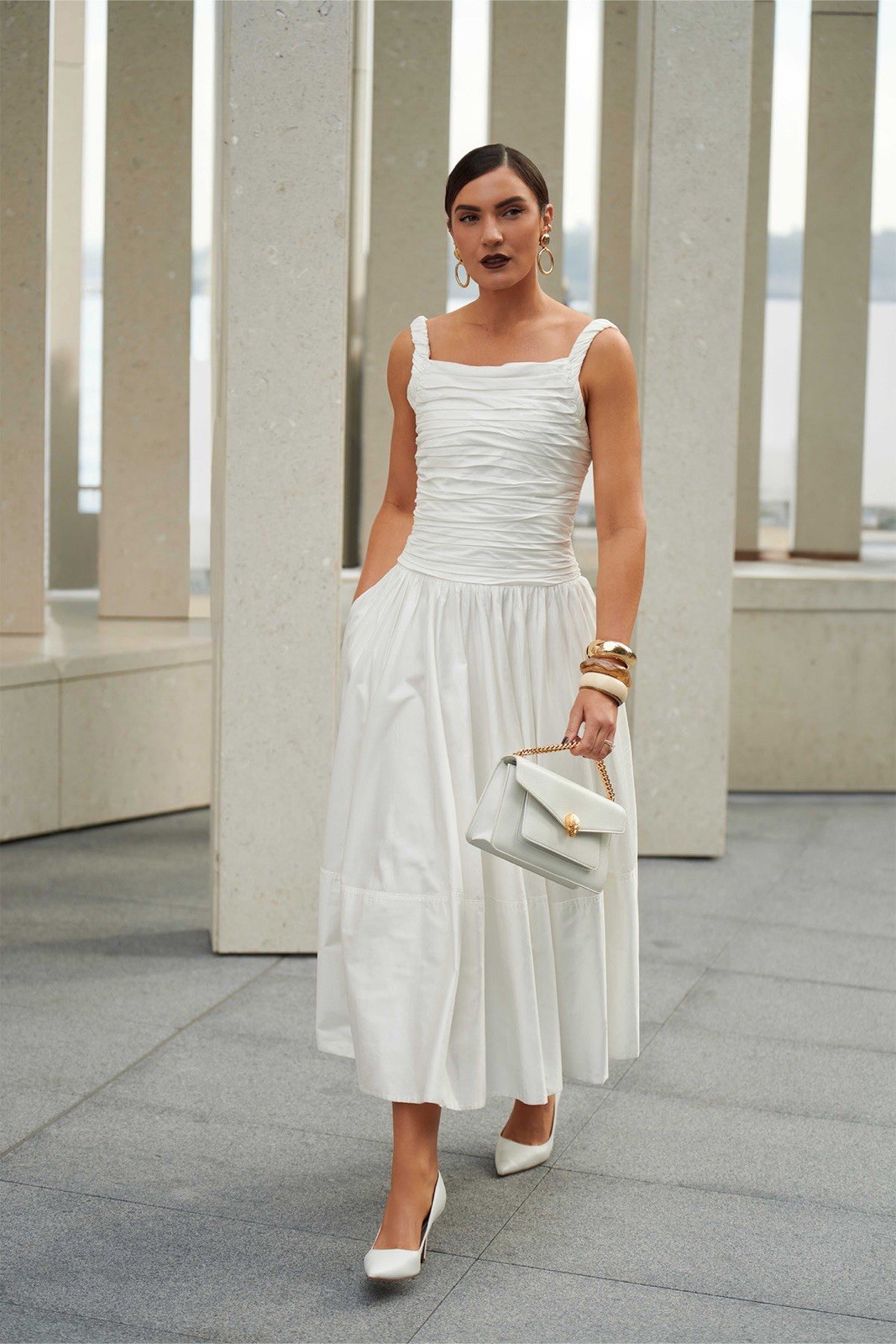 AJE STAR MIDI DRESS $ 549 Size 12=US 8