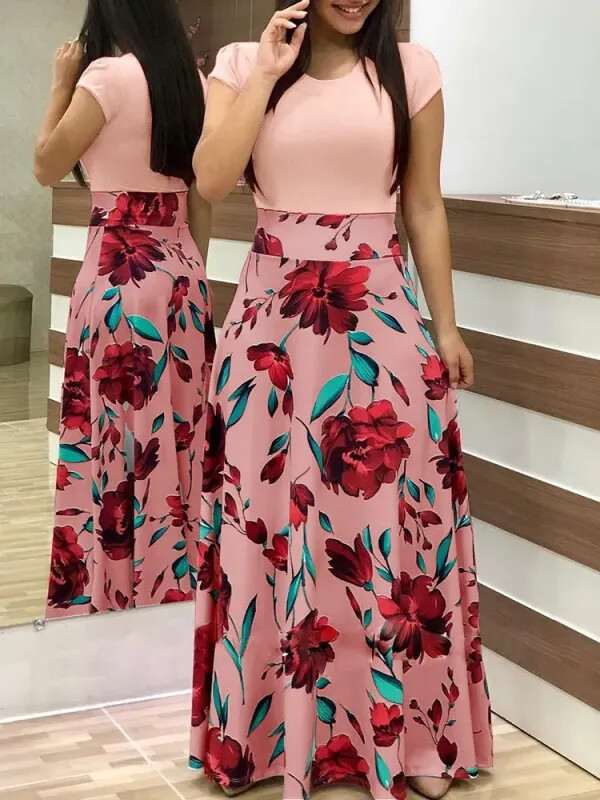 2025 Ropa De Moda Para Mujer Vestidos Largos Elegantes Casuales Fiesta De Larga