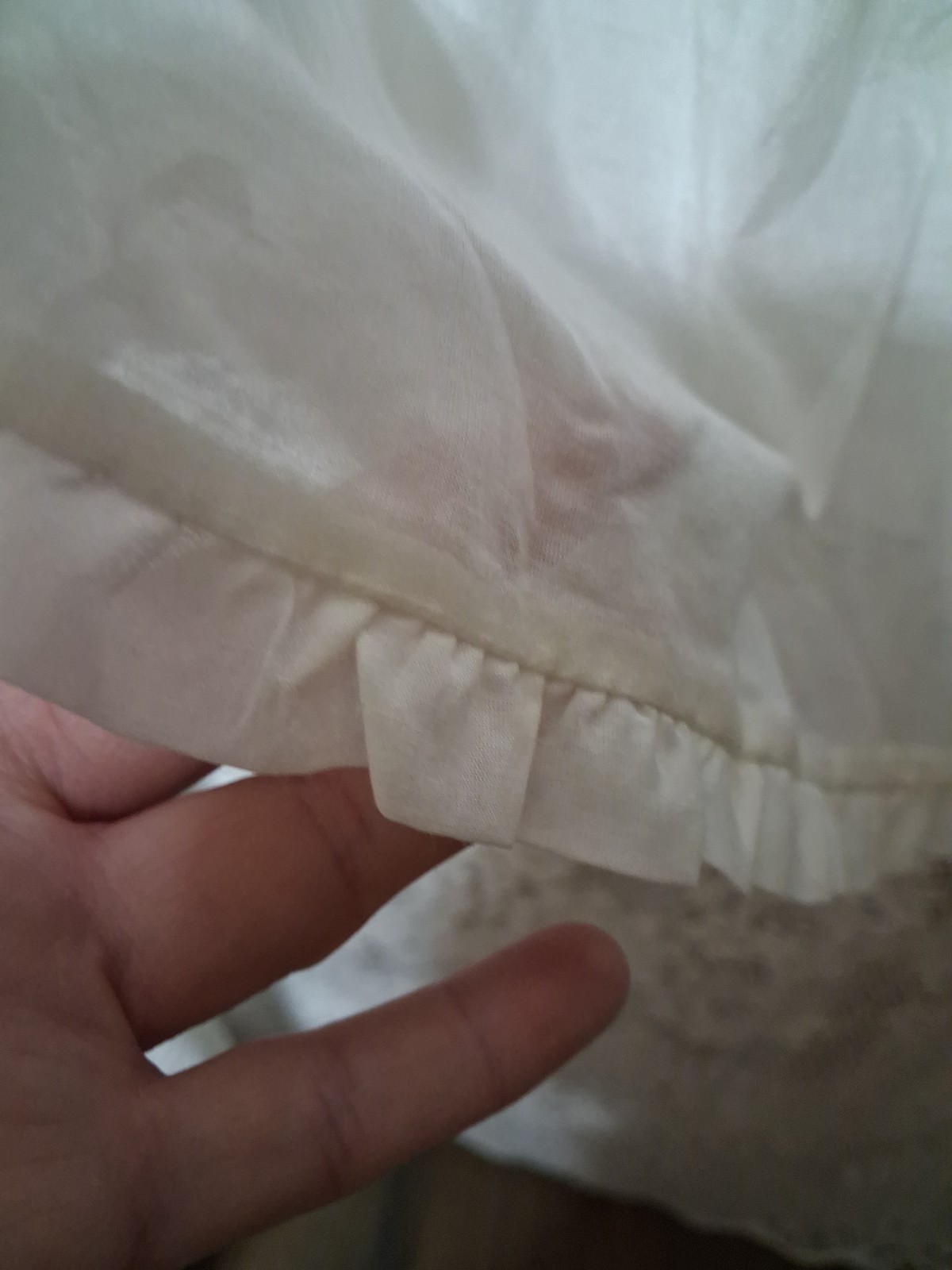 True Couture White Silk Cotton Ruffled Halter Dress NWT.