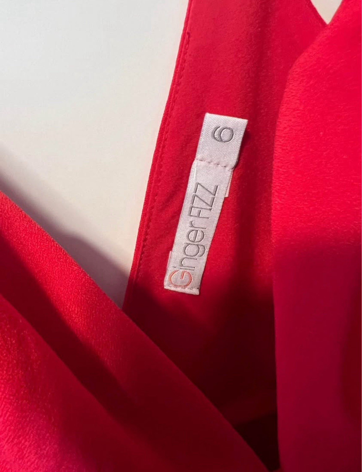 Ginger Fizz Red Dress Size 6 (UK)