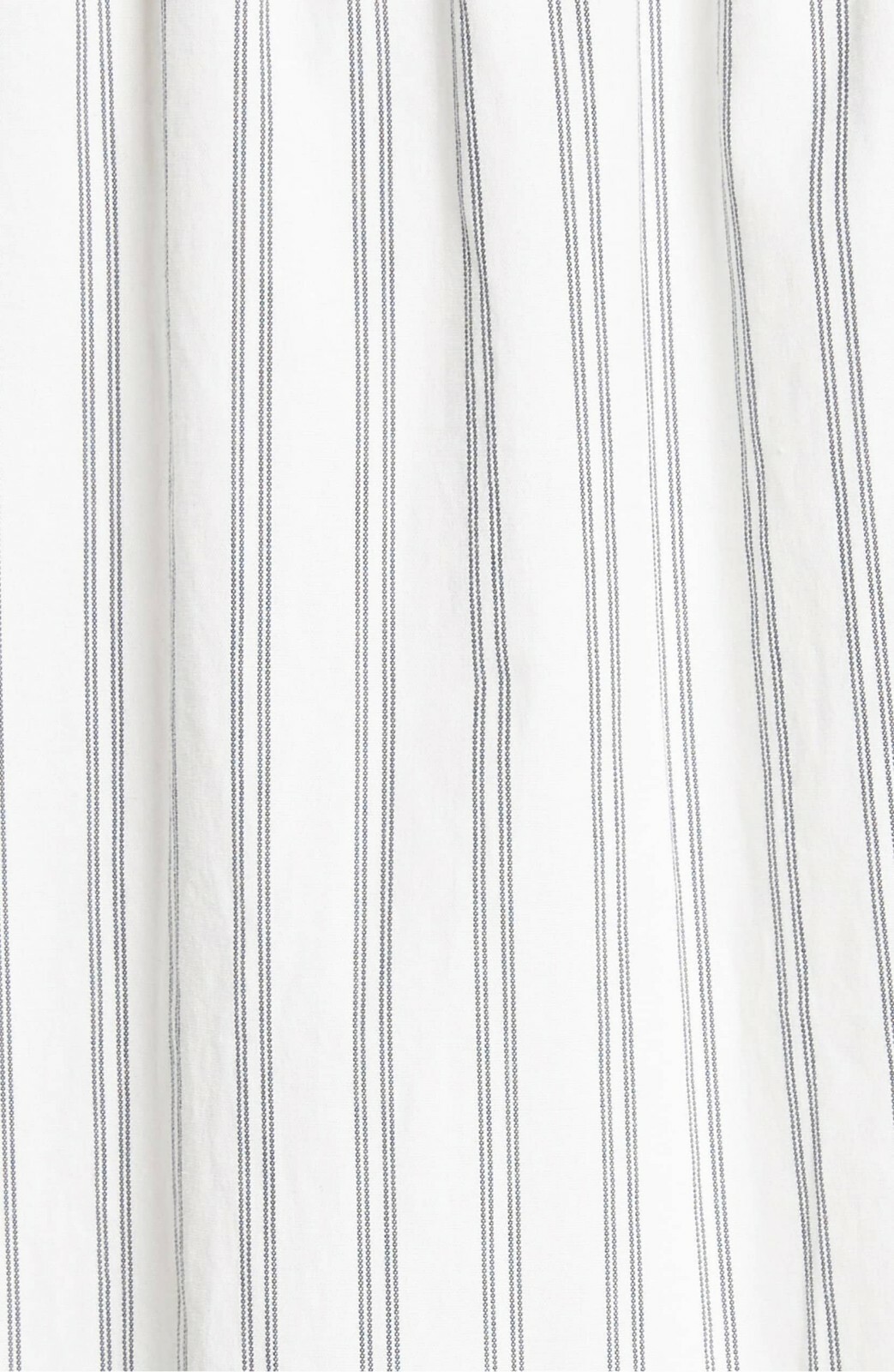 JOIE Porcelain White Stripe Lace Marison A-Line Ruffle Poplin Cotton Dress 8 = M