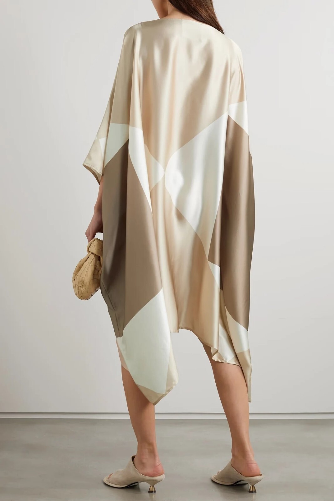 Soft Satin Silk Kaftan, Party Wear, Summer Wear Kaftan, Short Women Kaftan J5709