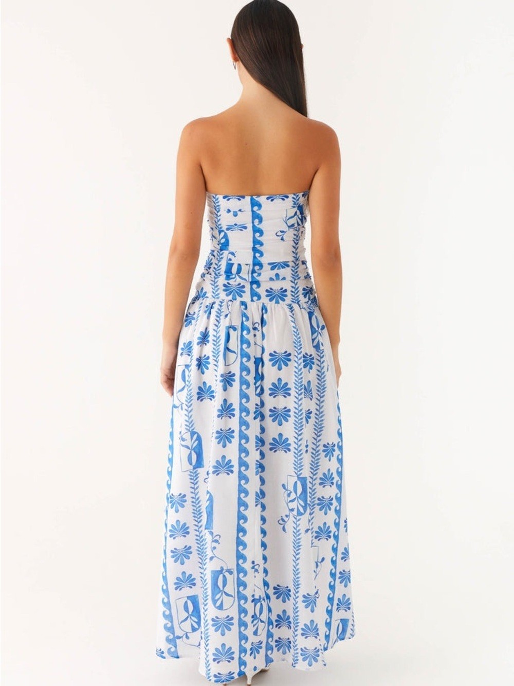 NWT Peppermayo Carmel Maxi Dress in Floral Wave Size US 0