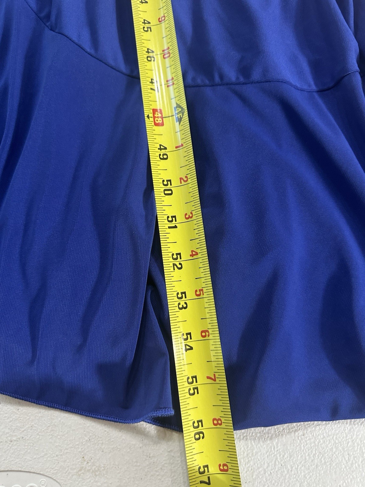 Kiyonna 4X Maritime Maxi Dress True Wrap Blue Stretch NWT