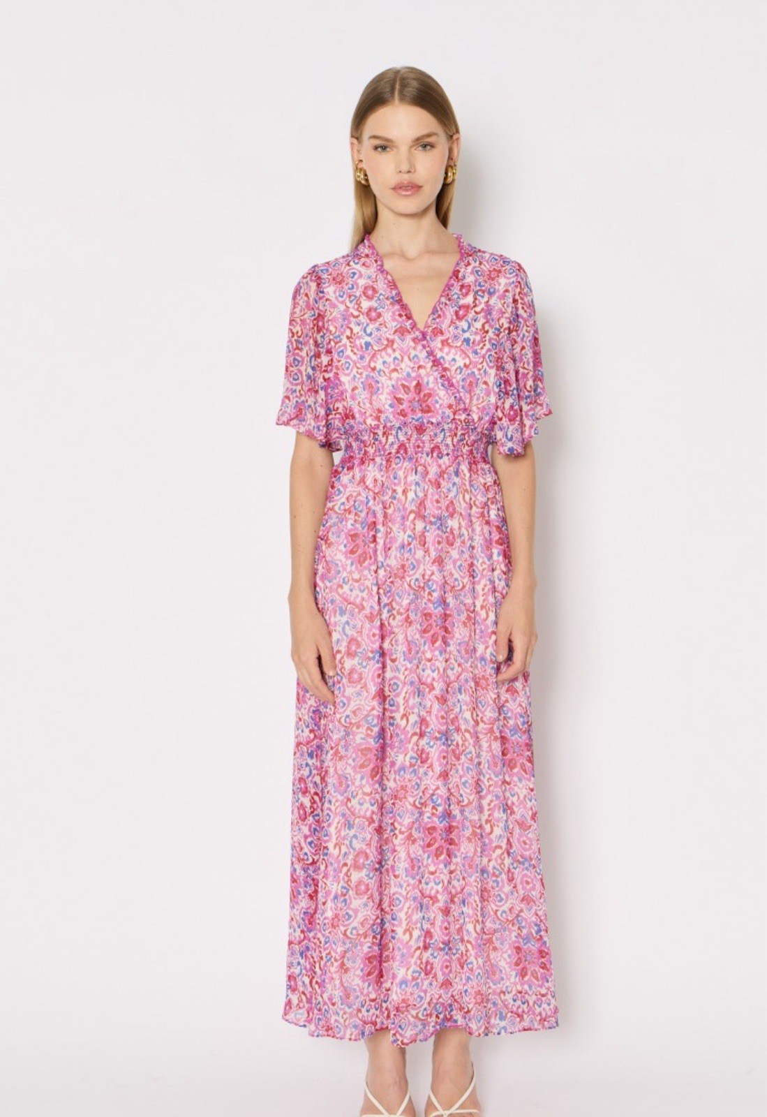 BERENICE Ramatina Long floral printed dress BNWT 34/ XS $359